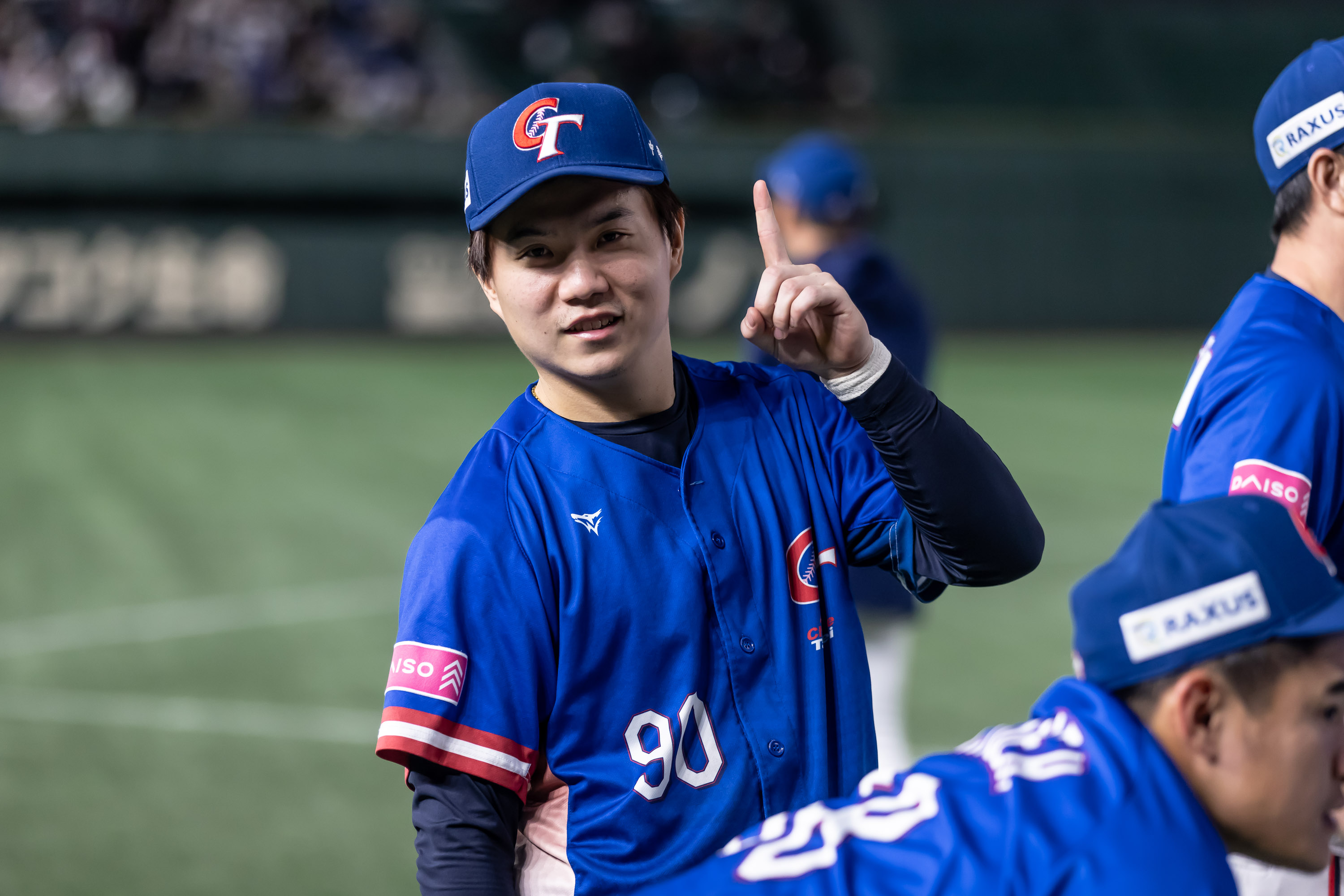 江坤宇打完12強賽目前人在南韓遊玩。（中華棒協提供）