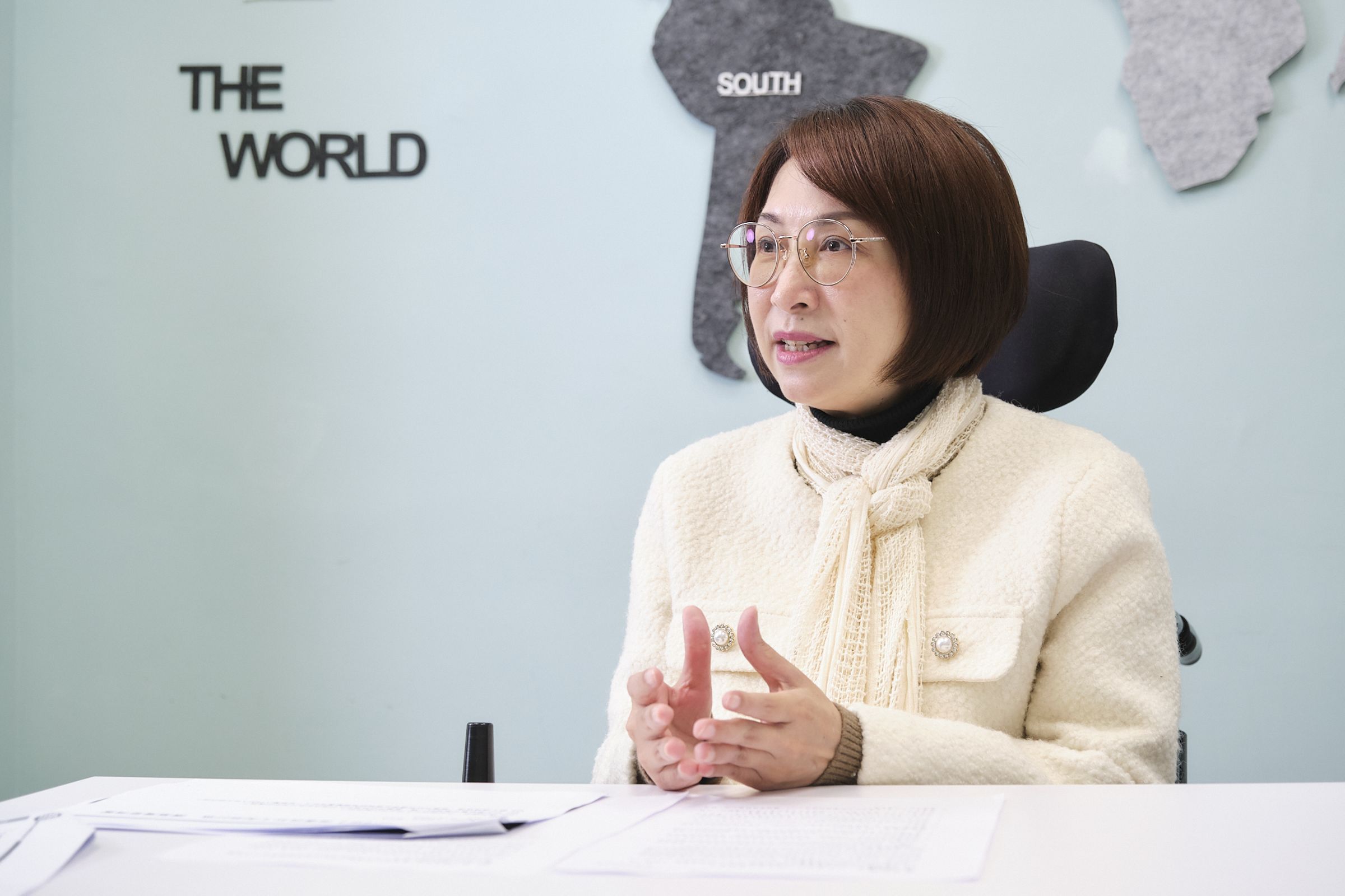 社會處長楊玉欣對社工們的努力表達感謝,並期許社工們將關愛、同理與專業助人的精神發揚到社會各個角落,共同打造有愛城市。