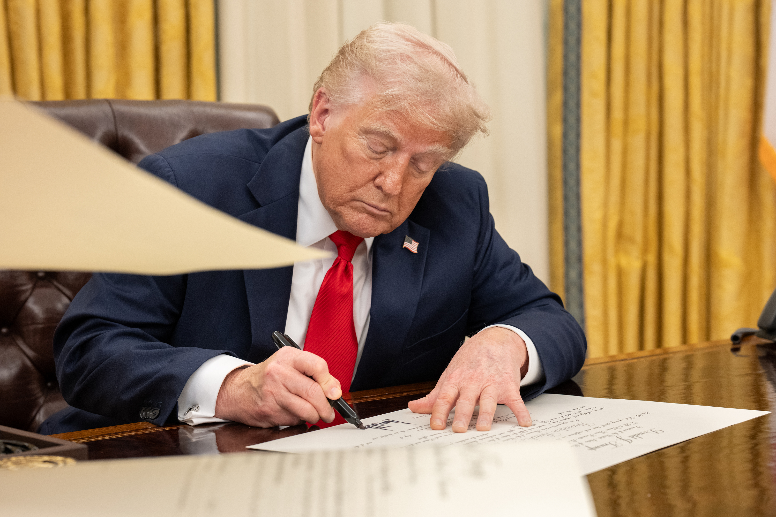 川普誓言，「美國應是世界海鮮霸主」。（翻攝自白宮flickr）