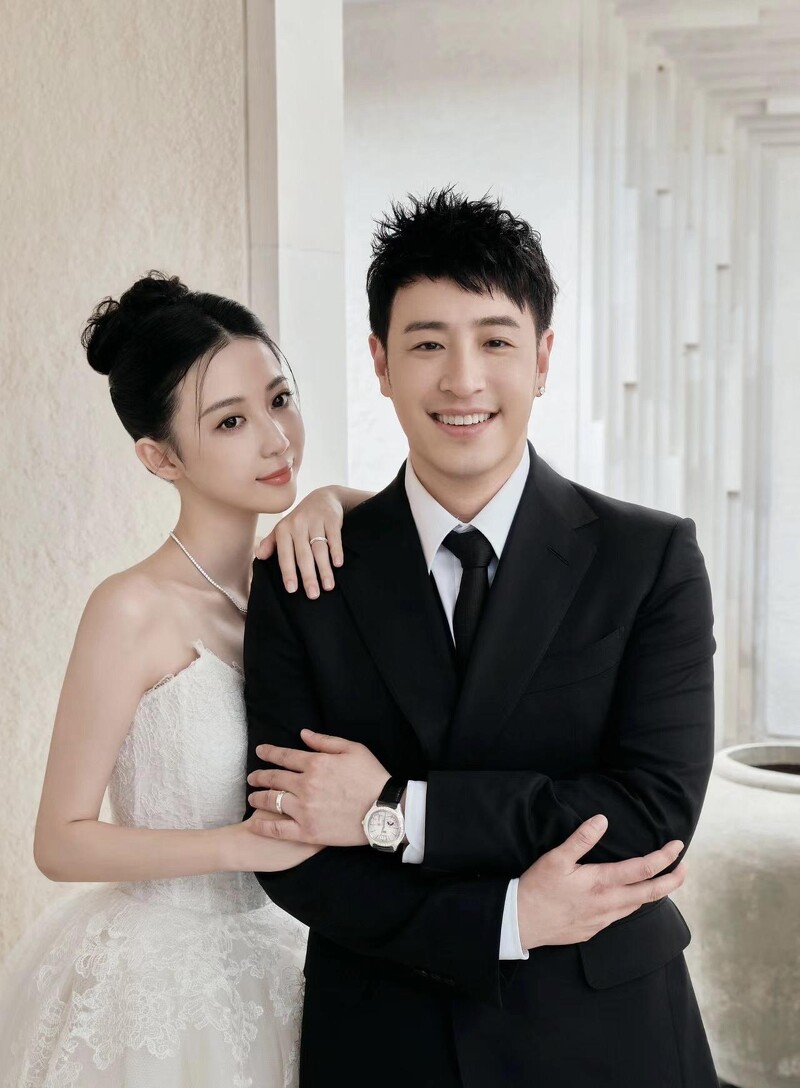 44歲的潘瑋柏2020年和宣云Luna閃婚。（微博圖片）