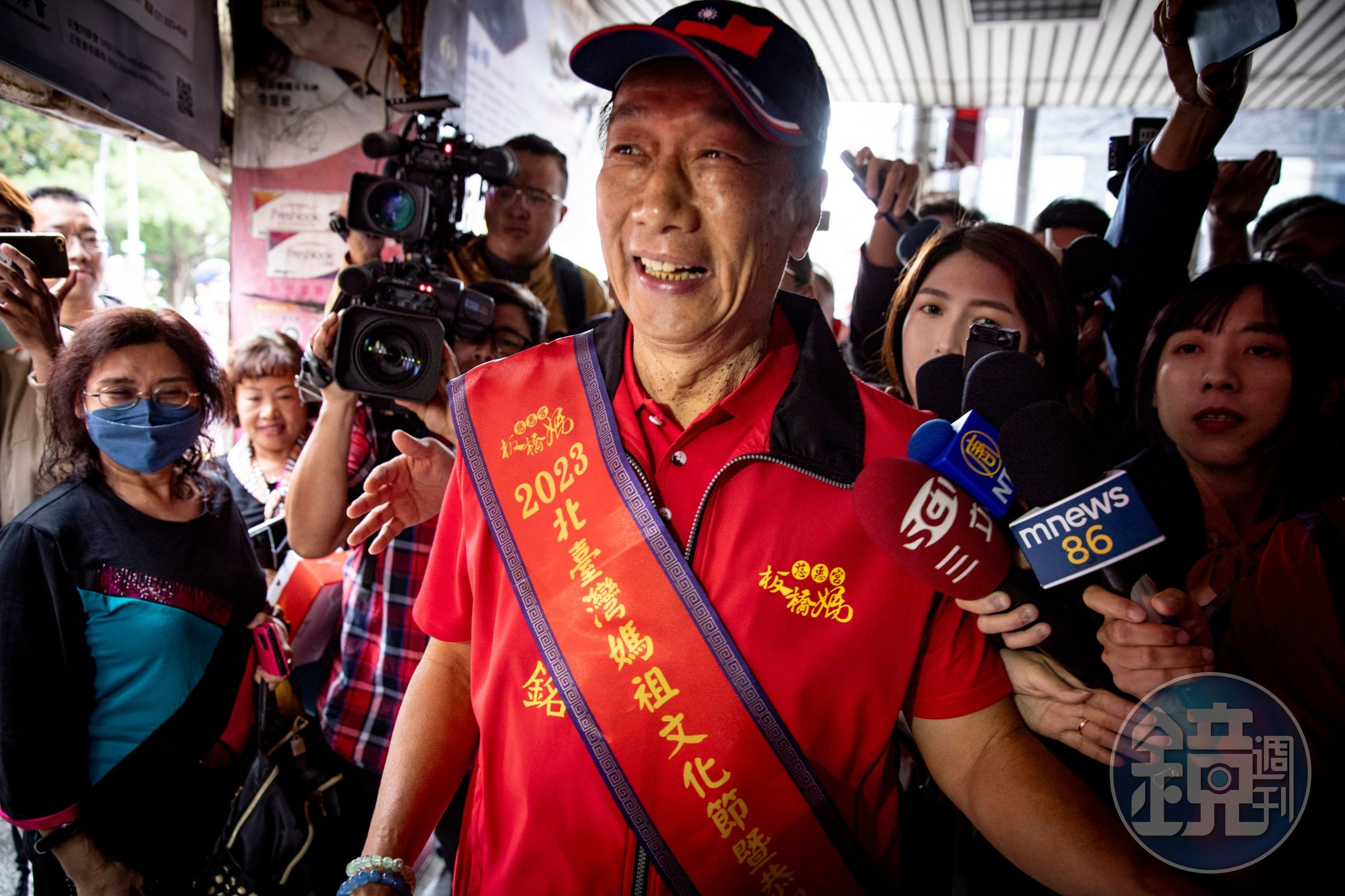 北檢接獲檢舉，郭台銘（圖）連署參選總統過程中，有人涉嫌以金錢利誘交換連署書，經查發現統促黨副主席李宗奎幫忙違法連署。（本刊資料照）