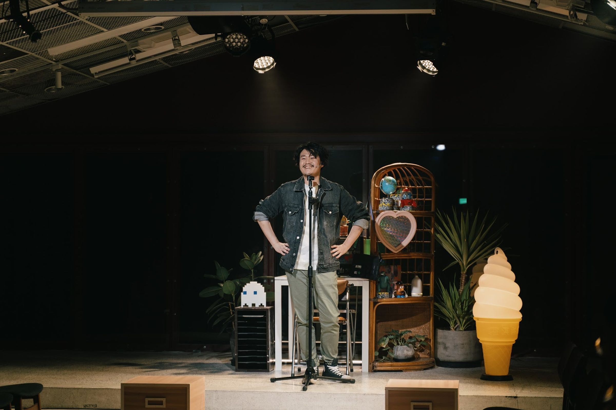 《馬文才怎麼辦》讀劇獲觀眾好評，今年底正式首演，「劇場女王」姚坤君（左）飾演馬夫人，苗廣雅（右）分飾頌芝與銀心。（陳家聲工作室提供）