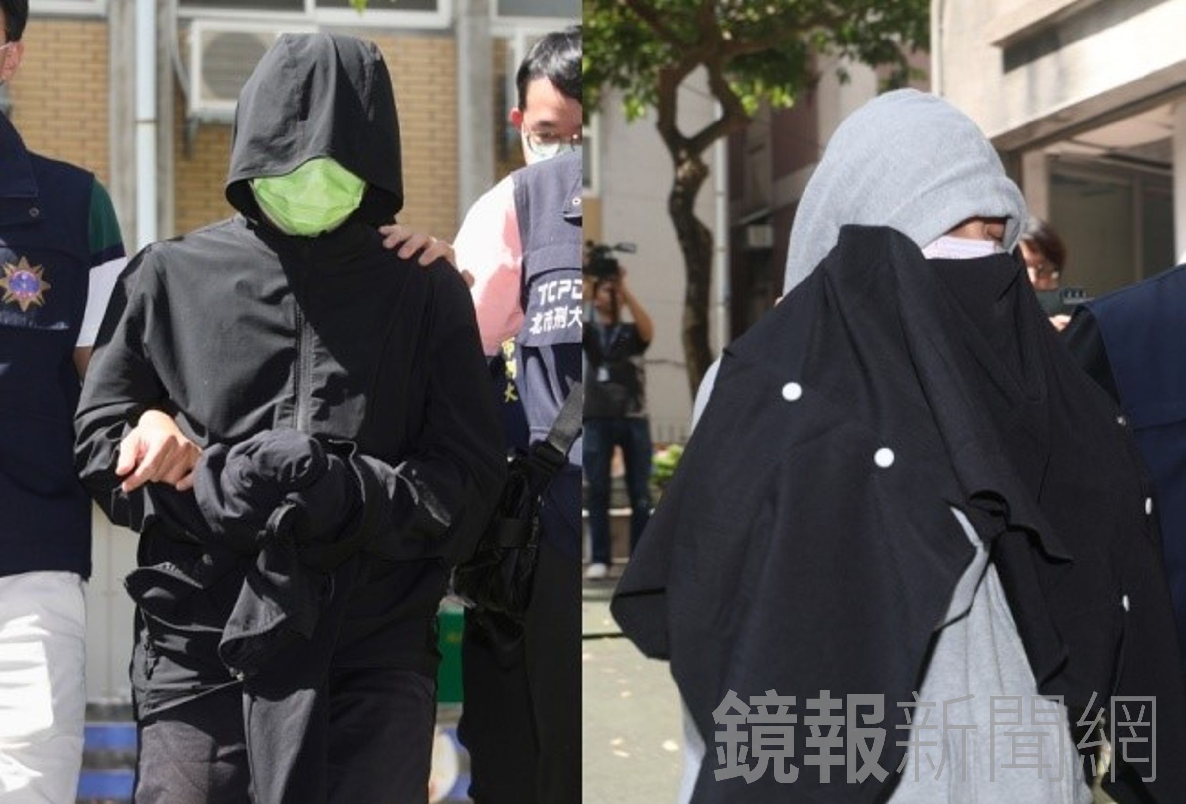 圖像加工情侶檔落網,檢警正深入調查其製作與散播過程。(鏡報林煒凱攝)