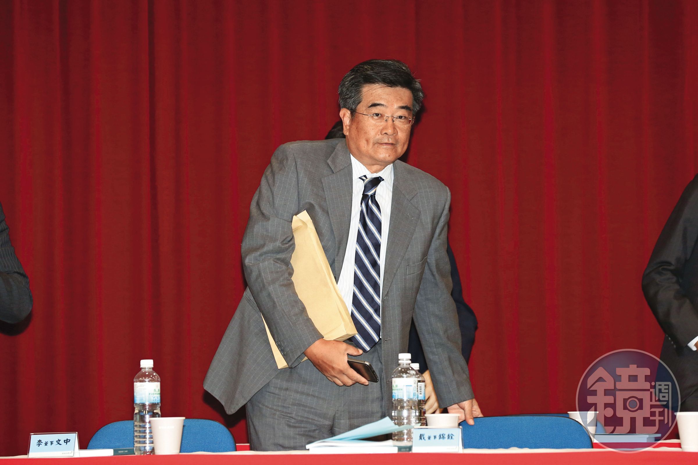 中再保董事長戴錦銓（圖）是長榮集團專業經理人之一，也是張榮發遺囑執行人。