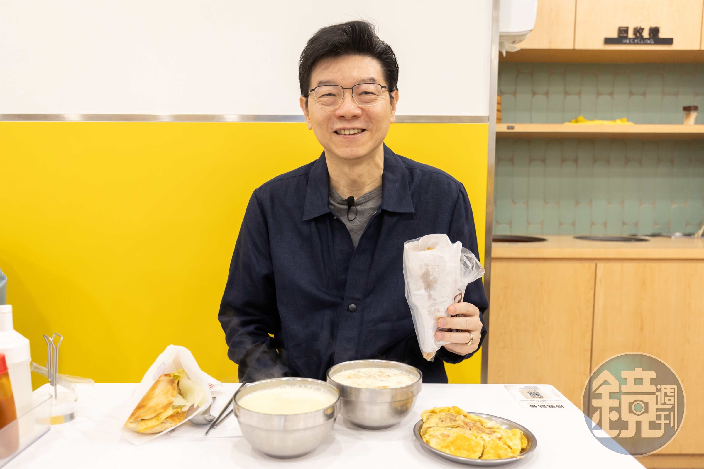 在永和吃一頓傳統早餐,非常滿足。