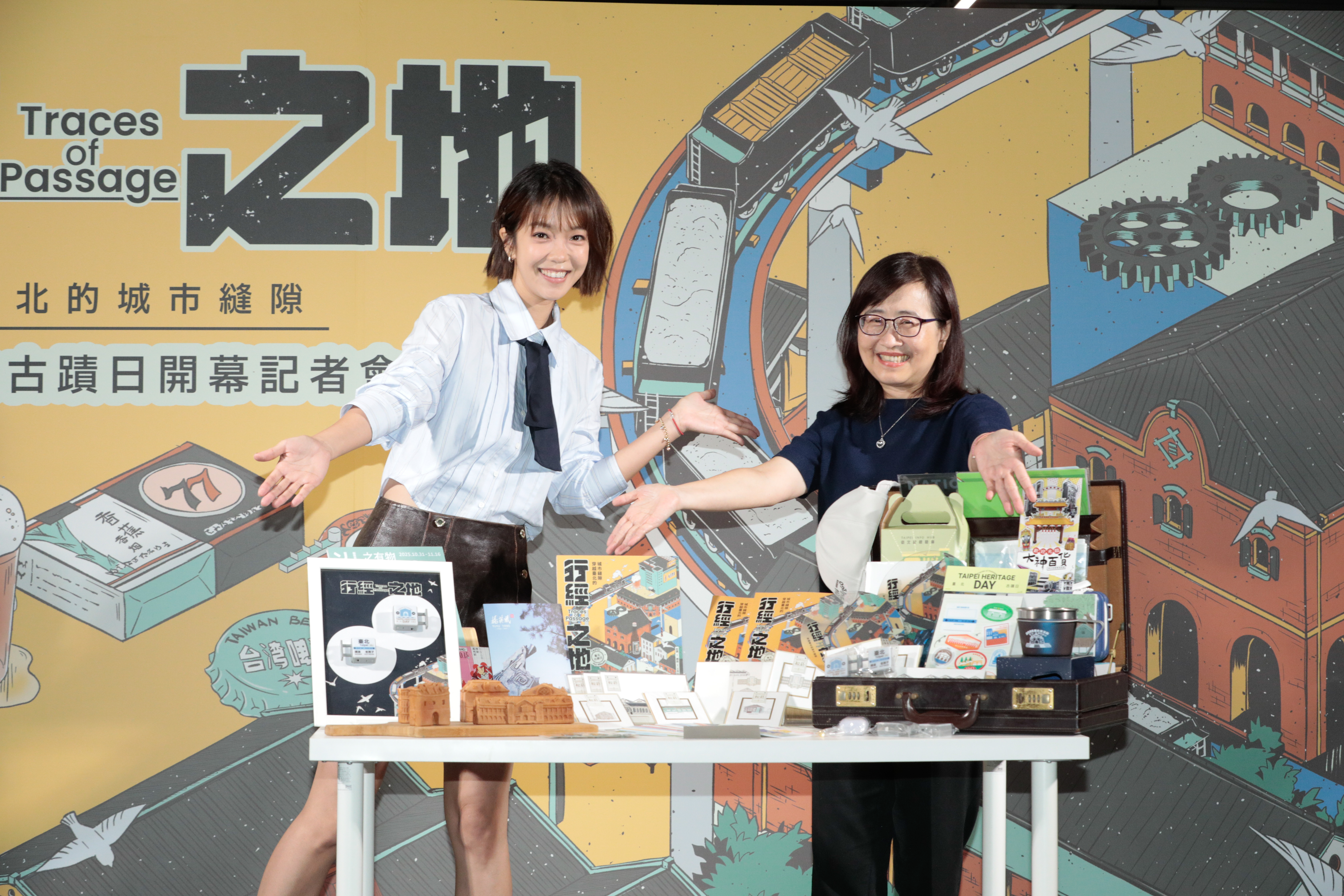 大霈擔任台北古蹟日代言人，曾有當古蹟修復專家的夢想。