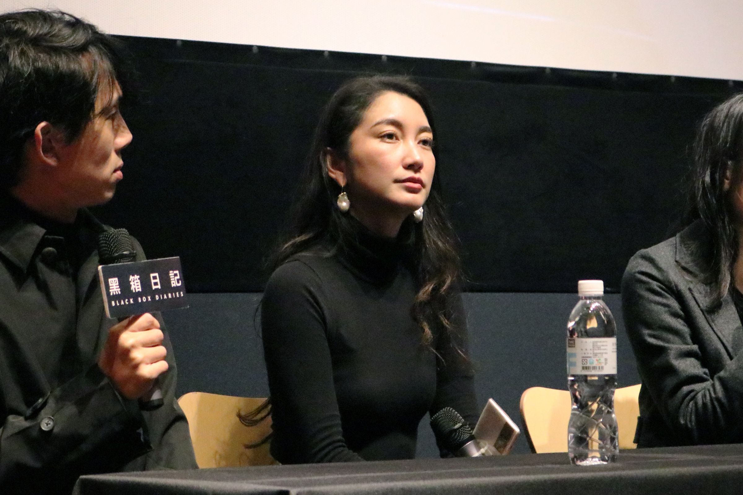 《黑箱日記》導演伊藤詩織日前再度訪台，兩天內與近700名觀眾相見歡。（天馬行空提供）
