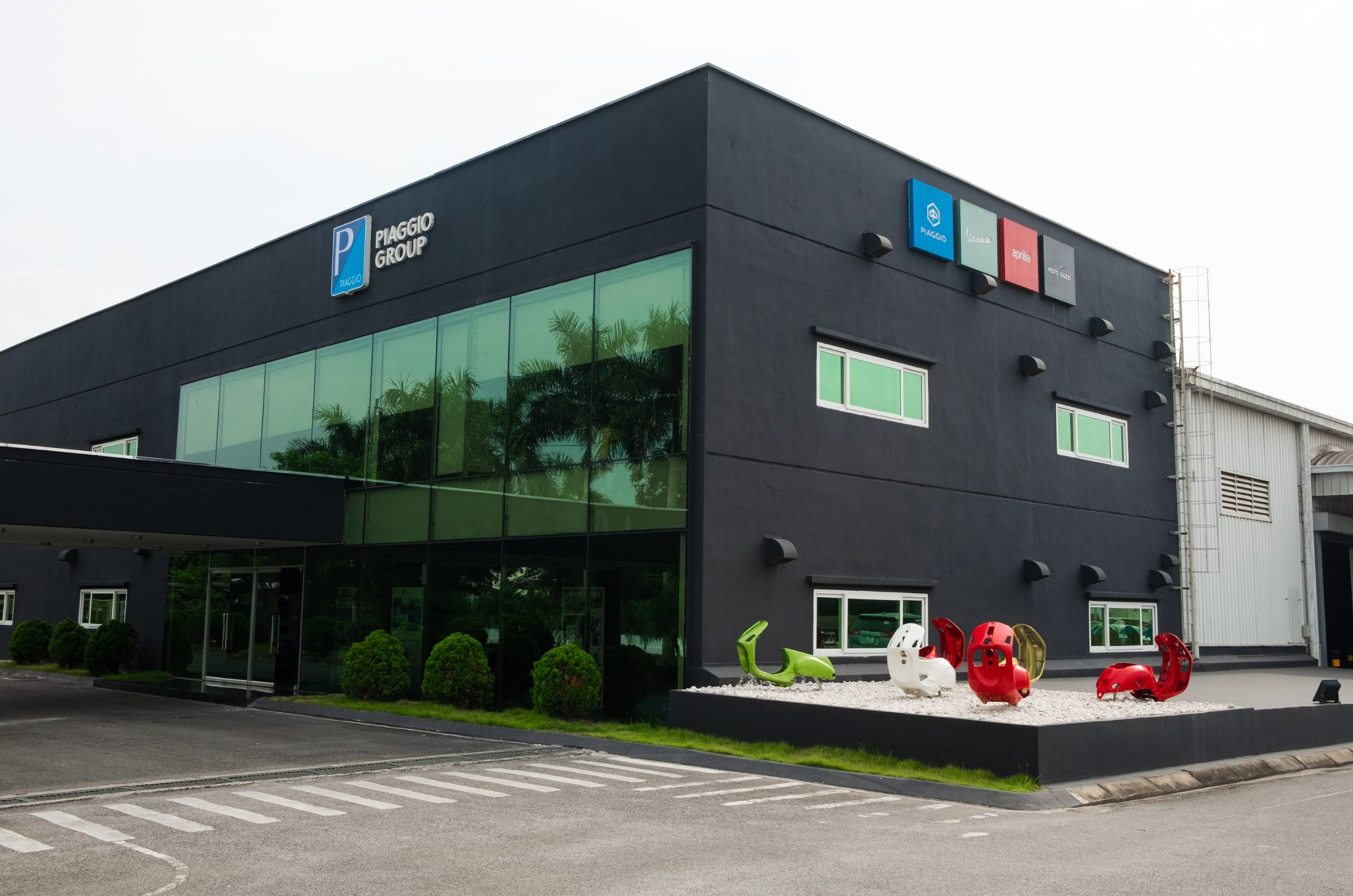  PIAGGIO越南Vinh Phuc廠自2009年營運，製程承襲義式標準，供應亞洲市場主力車型。（Vespa越南廠）