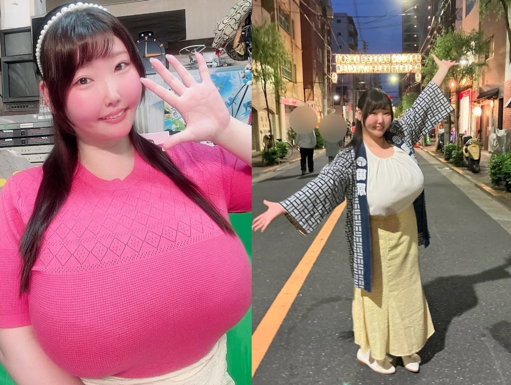 日本寫真女星桃瀨桃，擁有傲人的M罩杯，但日常生活卻有很多困擾。（翻攝自IG@momose_momo_0715）