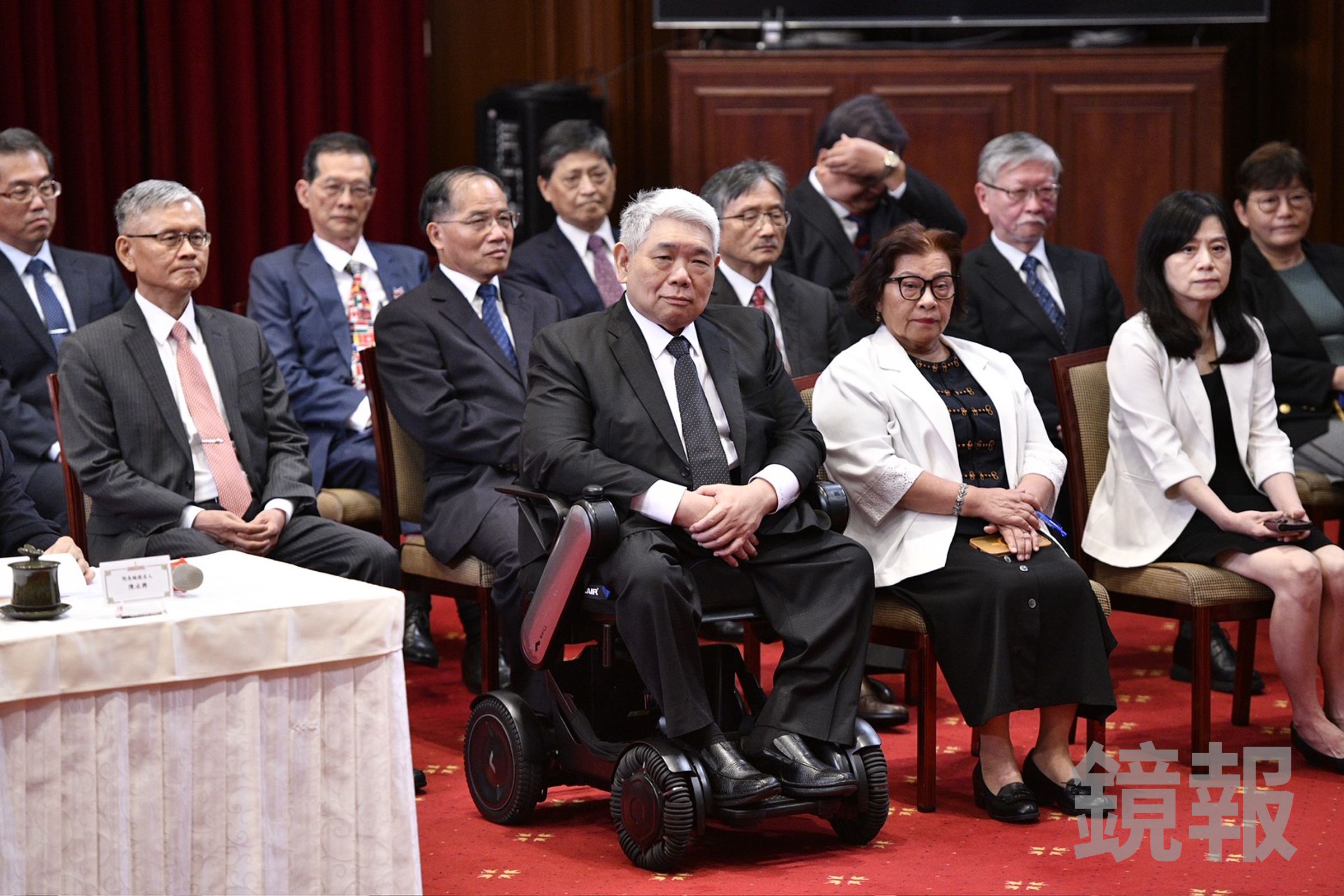 總統府今舉行「監察院第7屆正、副院長及監察委員被提名人介紹記者會」,介紹被提名人。(鏡報李智為)
