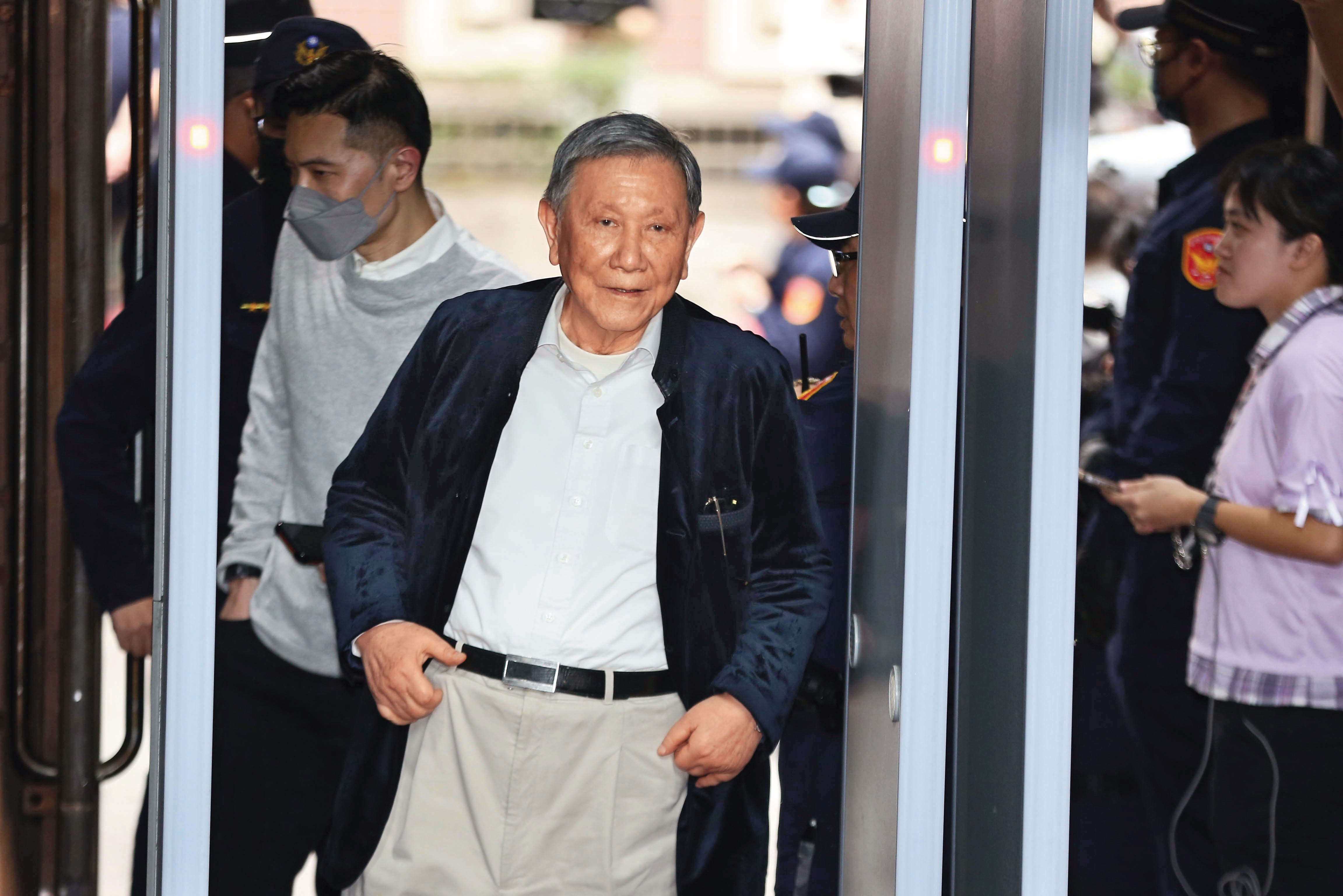 沈慶京(圖)遭重判10年,上訴二審若改口認罪,將讓柯文哲處境更艱困。(鏡報姜永年)