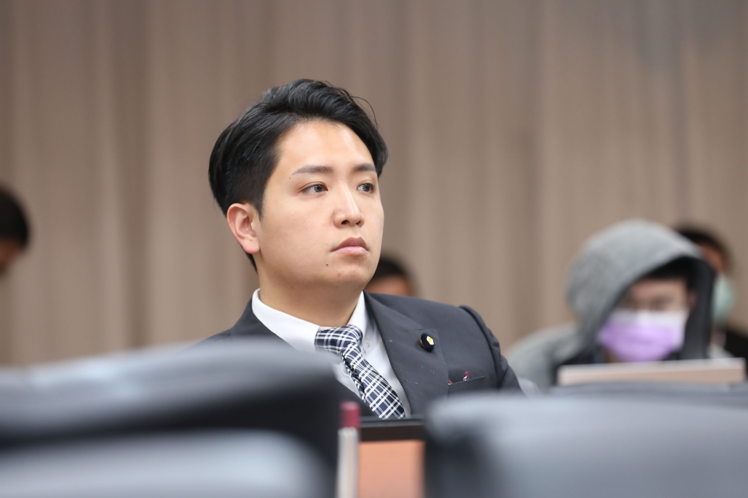 羅廷瑋小時候是跆拳道黑帶,但今日口誤說成自己曾是「黑道」。(本刊資料照)