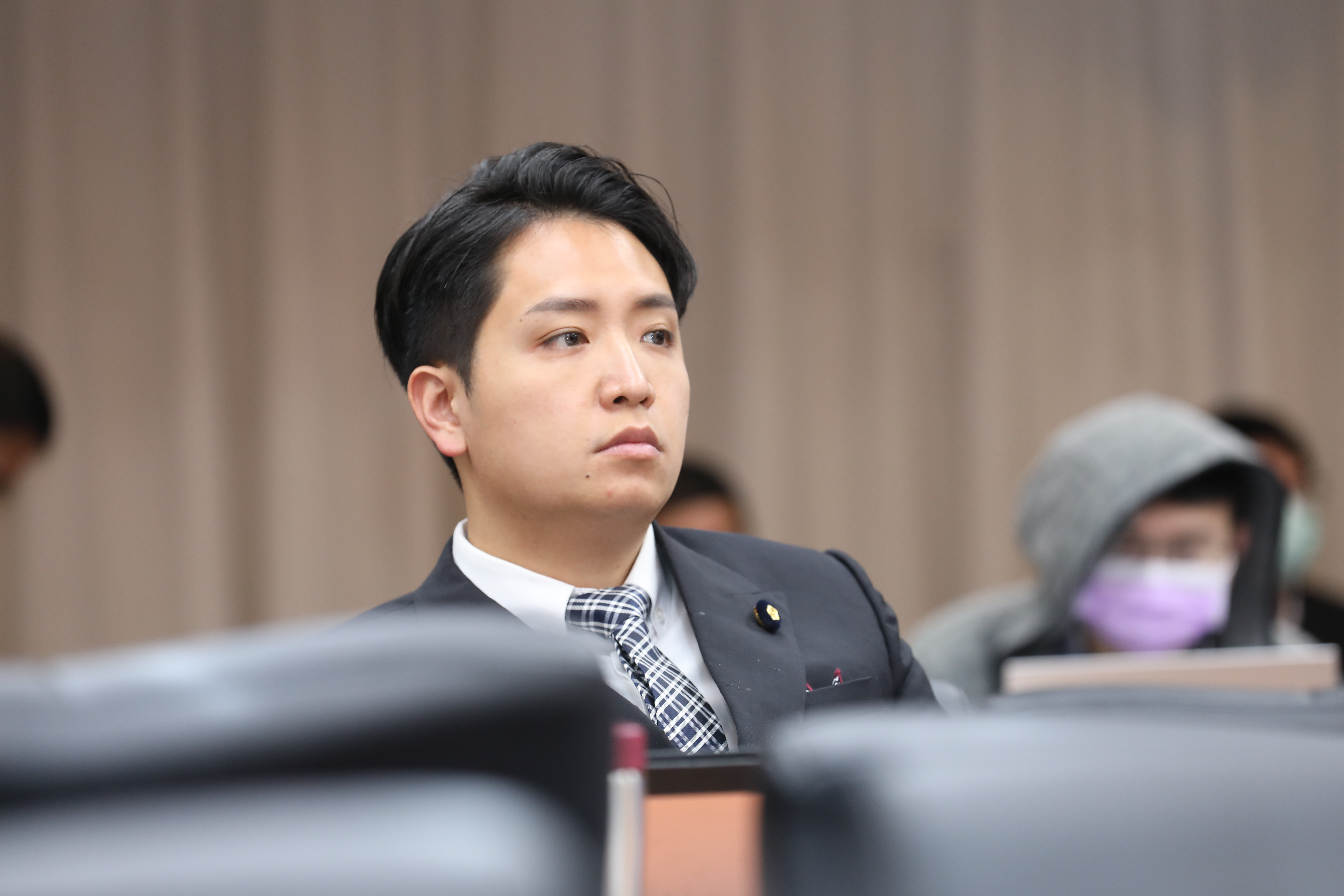 羅廷瑋小時候是跆拳道黑帶，但今日口誤說成自己曾是「黑道」。（本刊資料照）