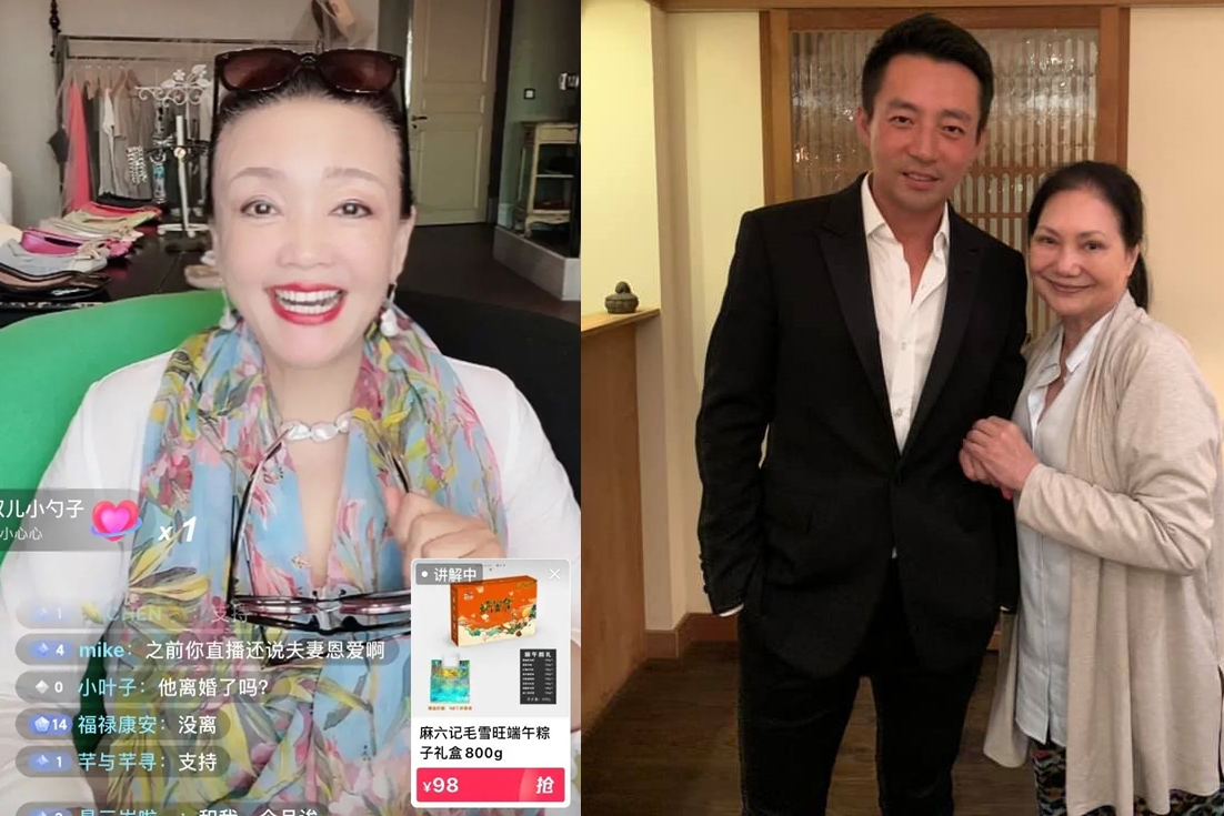 張蘭更新自己的社群，似在回應S媽的哭訴，卻也遭大S的最新聲明間接打臉。（翻攝網路）