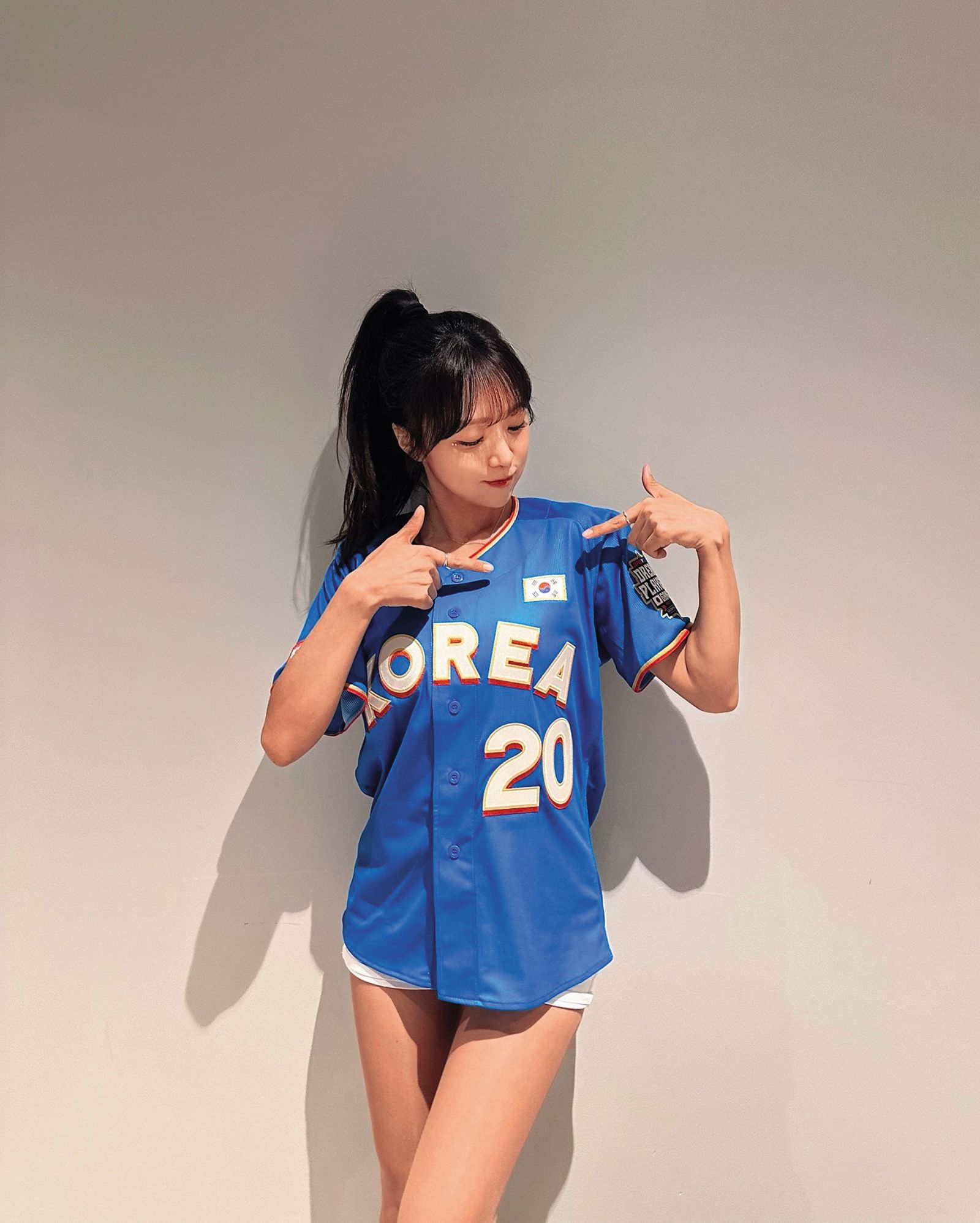 李珠熙從練習生出道，外型甜美，在韓國啦啦隊圈累積不少人氣。（翻攝自李珠熙IG）