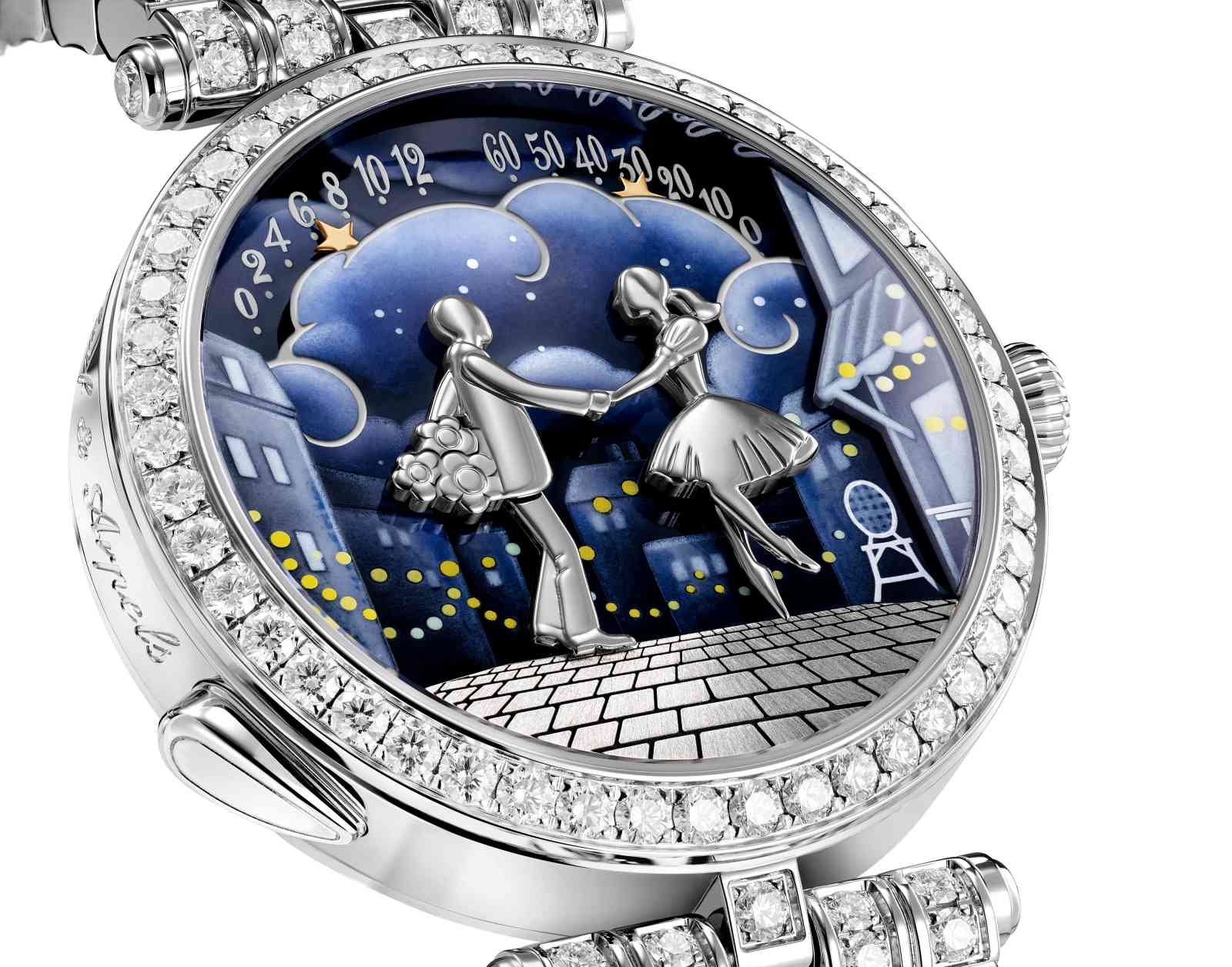新錶 2025／當愛情會動了！梵克雅寶推出 Lady Arpels「戀人之舞」動偶腕錶