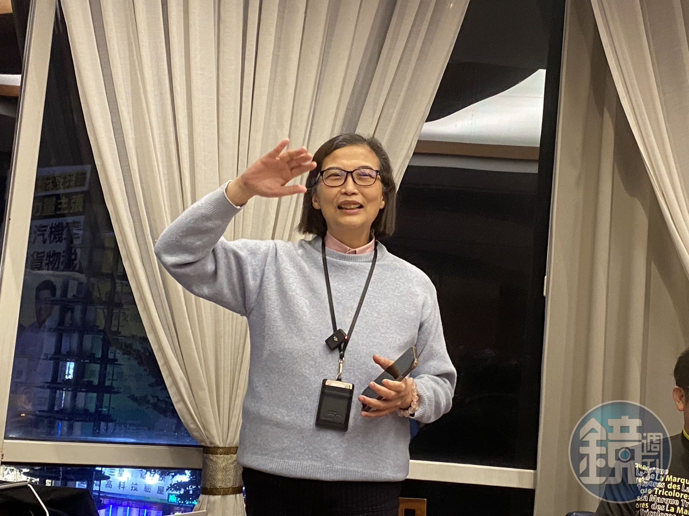生成式AI刺激帶來半導體新商機，包含運算、記憶體、電源管理等相關需求逐步擴增。圖為環球晶董事長徐秀蘭。