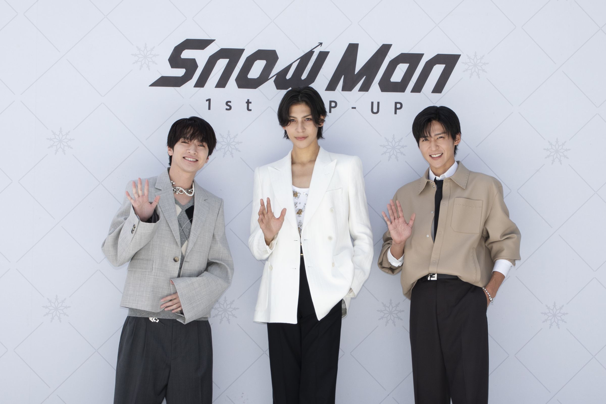 Snow Man在韓國開設官方快閃店，深澤辰哉、Raul、目黑蓮現身聖水洞。（大鴻藝術 BIG ART提供）