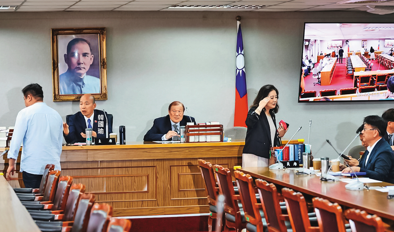 朝野在預算會期持續針鋒相對，考驗著韓國瑜協商智慧與手腕。