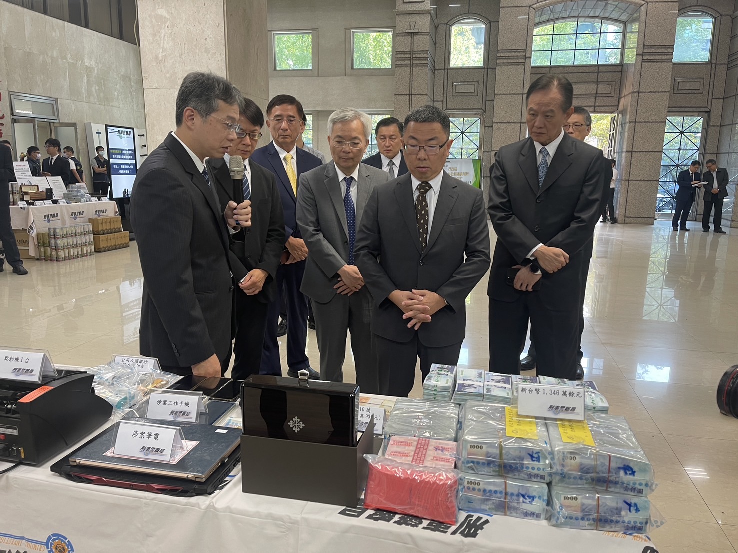 全國同步打擊詐欺、掃黑及肅槍行動專案查緝成果豐碩。