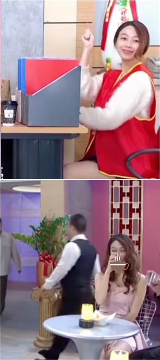鄧佳華女方真實身分曝光,曾演出《戲說台灣》酒店小姐、選務人員等角色引發熱議。(翻攝網路)