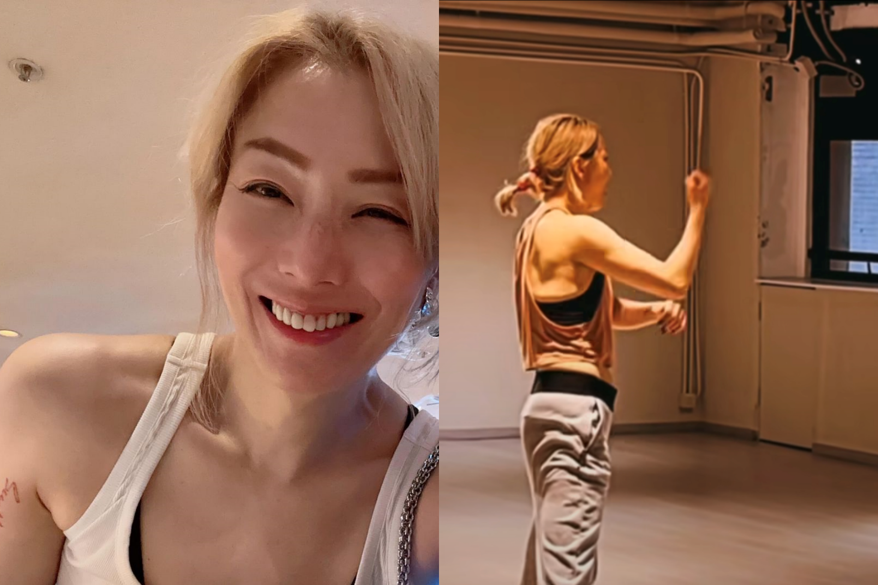 鄭秀文發文澄清自己手滑筆誤，本要形容自己是高齡人士，不料寫成「高齡產婦」。（鄭秀文IG）