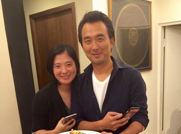 于小惠（左）證實和蔡岳勳（右）已離婚4年。（翻攝于小惠臉書）