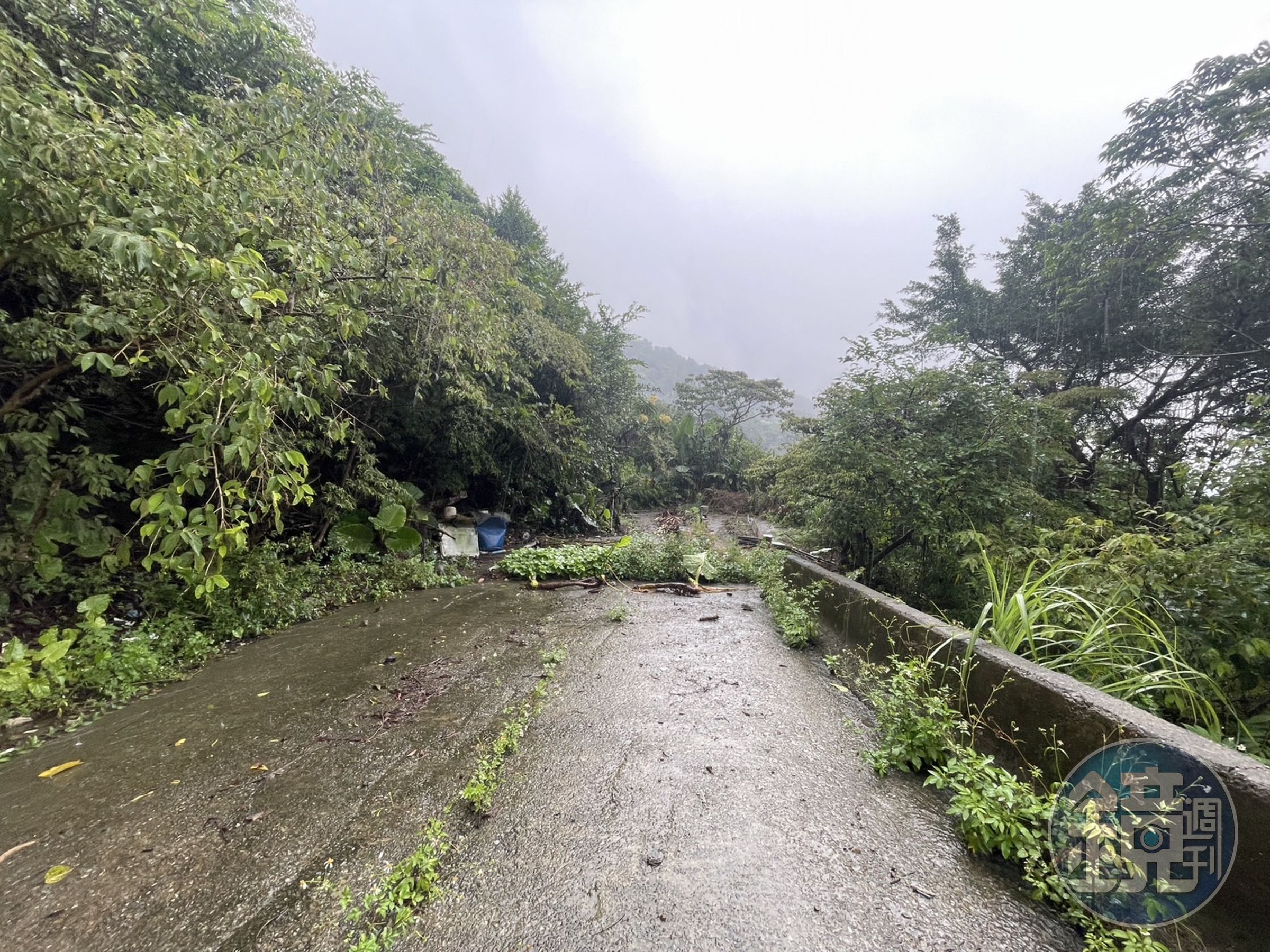 另條通往石碇小格頭土石方資源堆置場的道路已被挖斷。