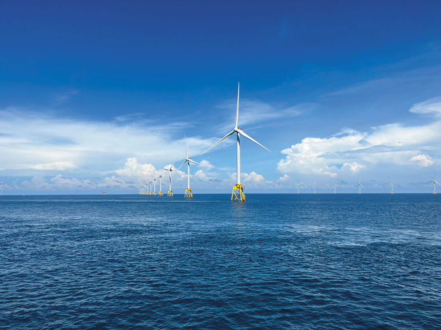 依照能源署規劃，台灣再生能源2050年將會達50GW至60GW的裝置容量，而離岸風電將扮演吃重的角色。