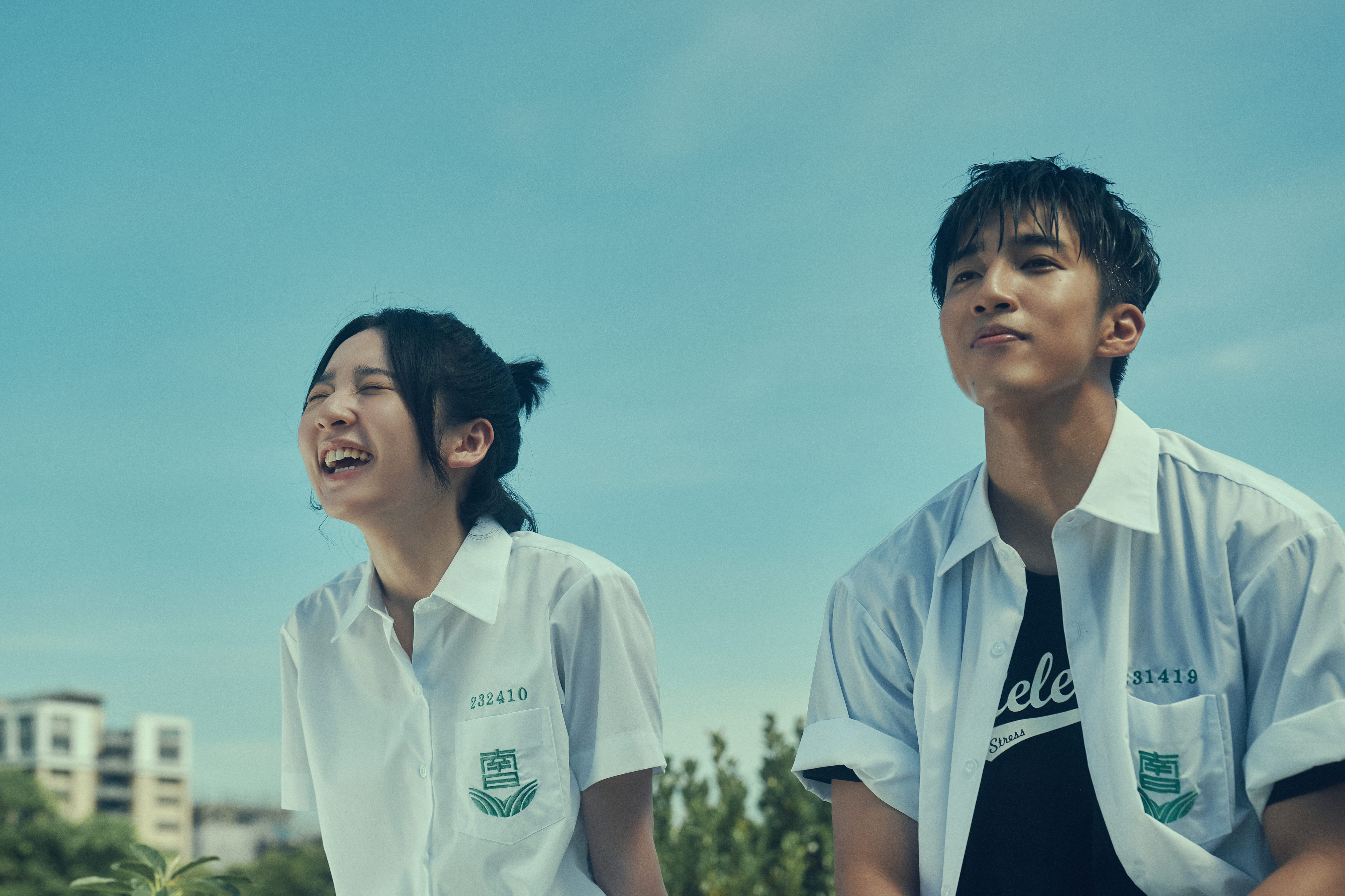 《夏日的檸檬草》首周全台票房破650萬元，李沐與婁峻碩片中飾演從小一起長大的好友。（百薇娛樂提供）