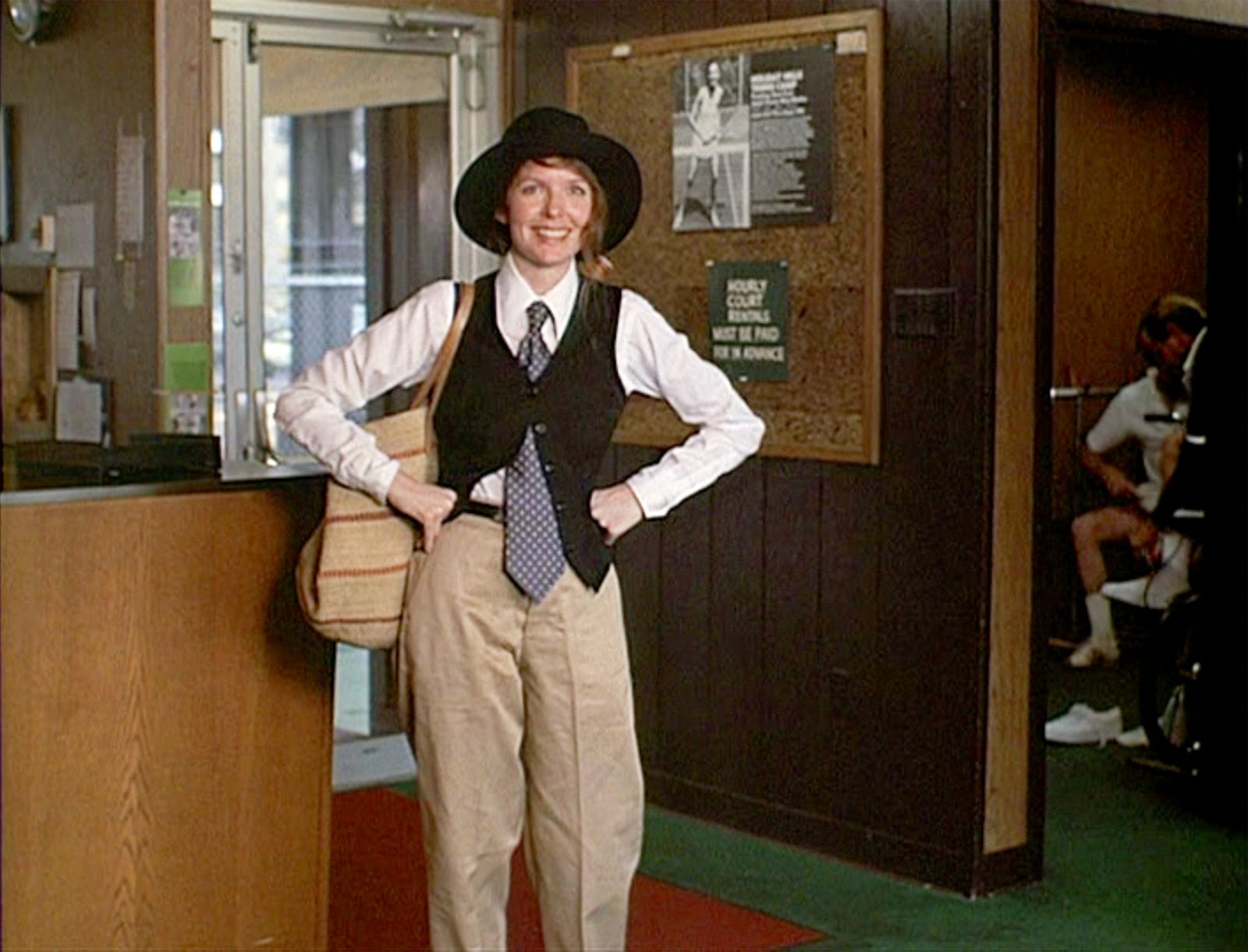 黛安基頓憑著《安妮霍爾》獲得奧斯卡最佳女主角。（翻攝網路）