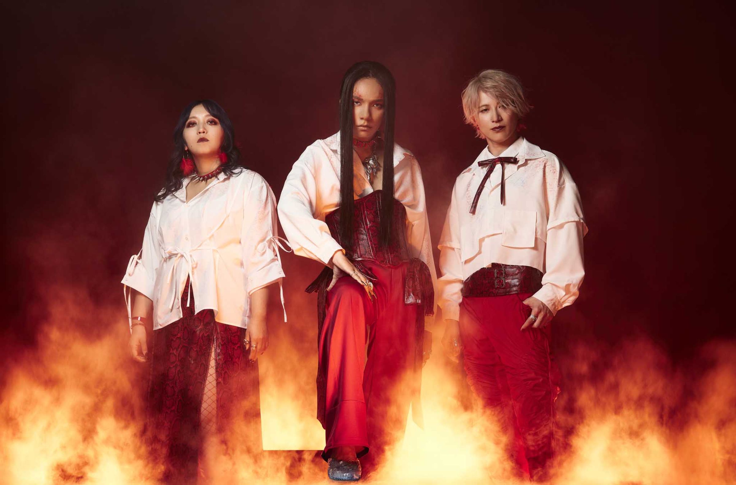 最神祕的日本樂團女王蜂 QUEEN BEE將於9月21日來台舉辦演唱會。(Live Nation提供)