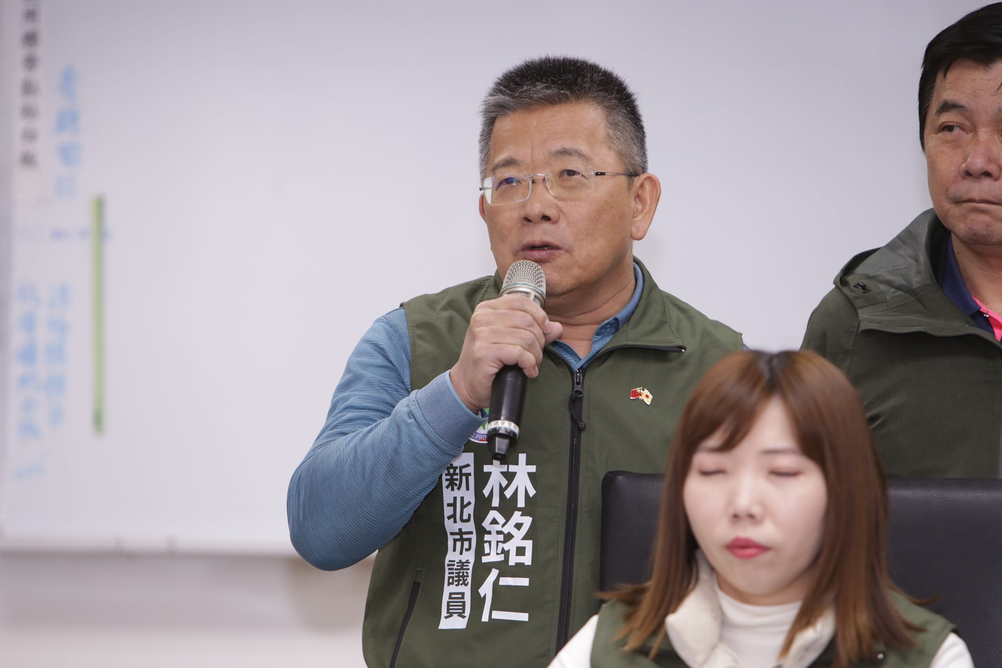 林銘仁涉嫌詐領數百萬元的助理費遭檢方聲請羈押禁見。（翻攝自林銘仁臉書）