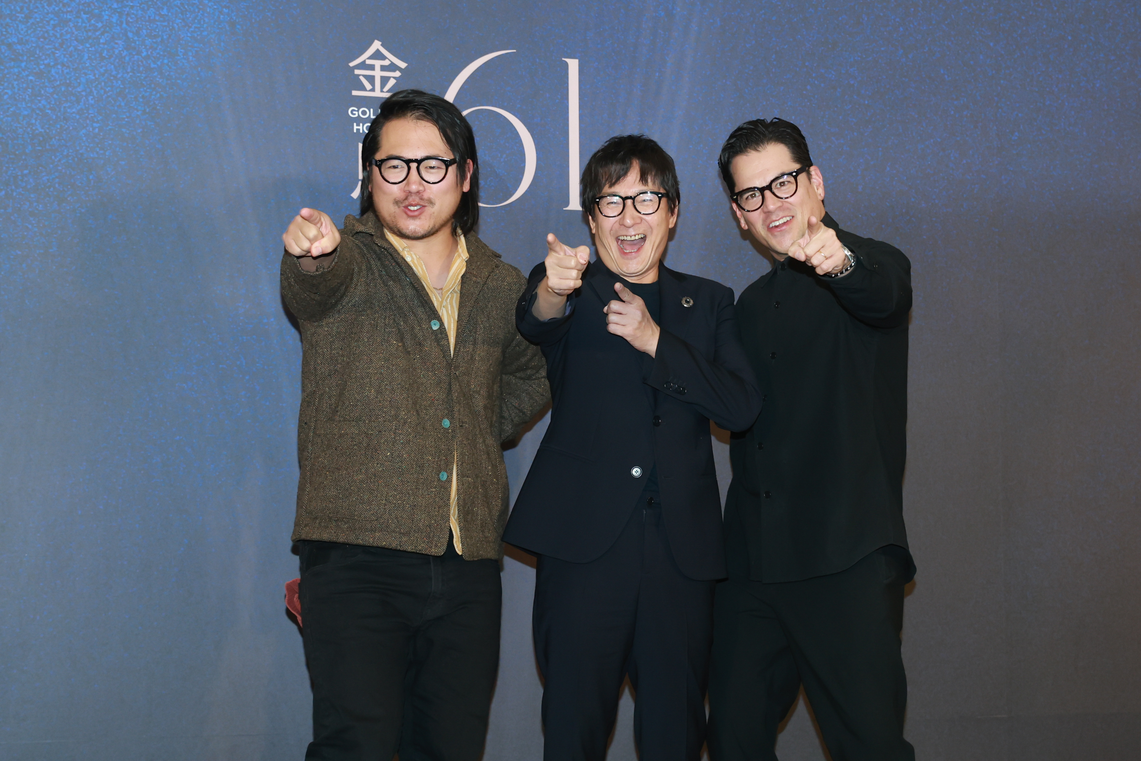 奧斯卡最佳導演關家永（左起）、最佳男配角關繼威、以及製片王慶受邀參與金馬獎活動，除了頒獎典禮以外，也會舉行大師課講座。