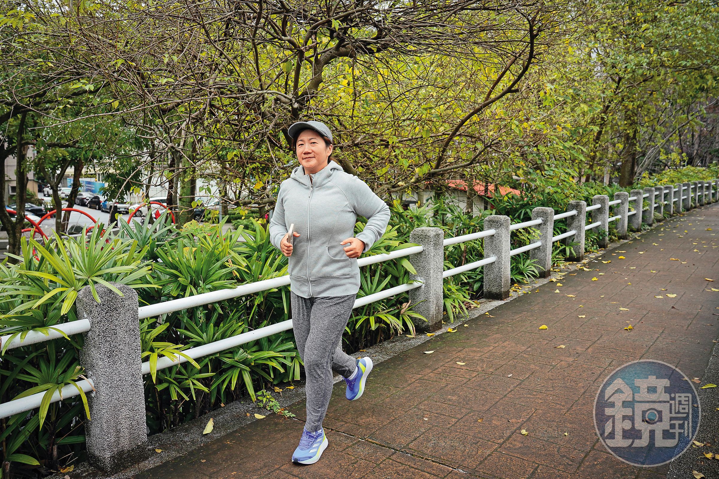 每週固定慢跑、陪伴家人，是張Ceci退休後的日常生活。