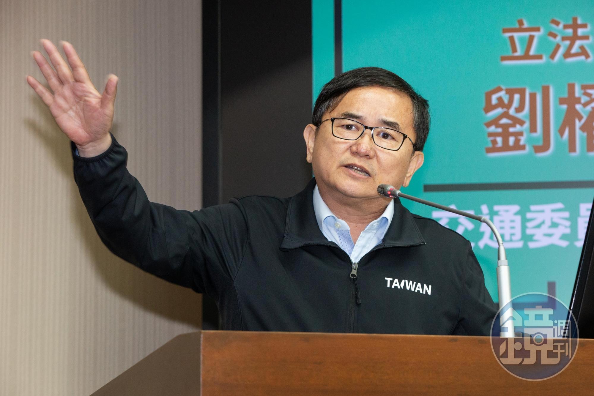 劉櫂豪（圖）宣布退出民進黨，但仍會參選立委到底。（本刊資料照）