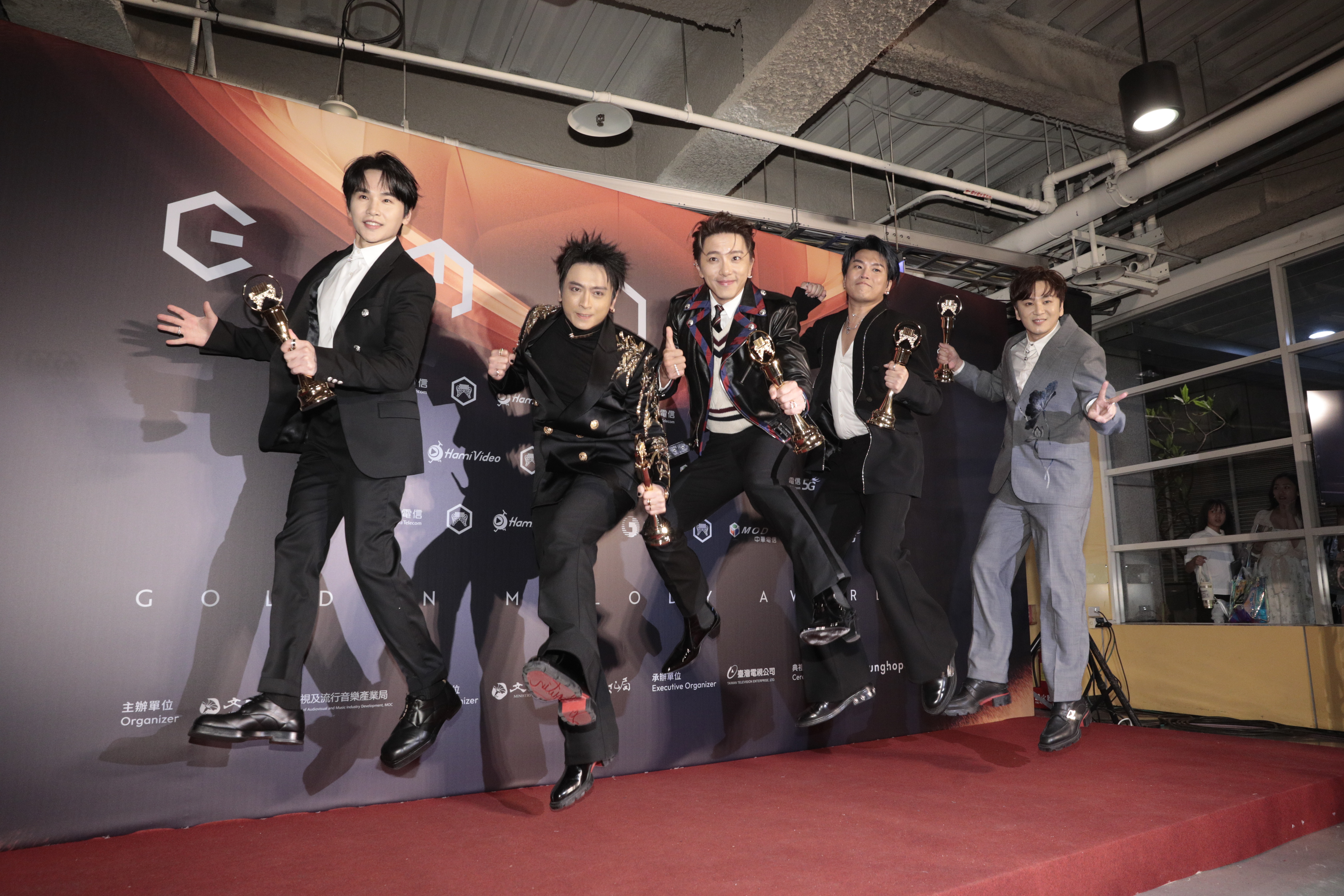 ENERGY全員到齊，時隔21年拿到金曲獎啦！
