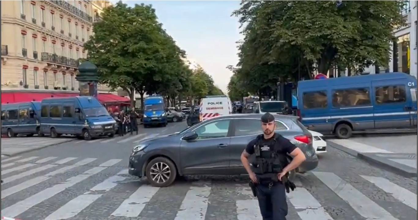 巴黎奧運將於本月26日開幕，卻爆警方遇襲。（翻攝X）