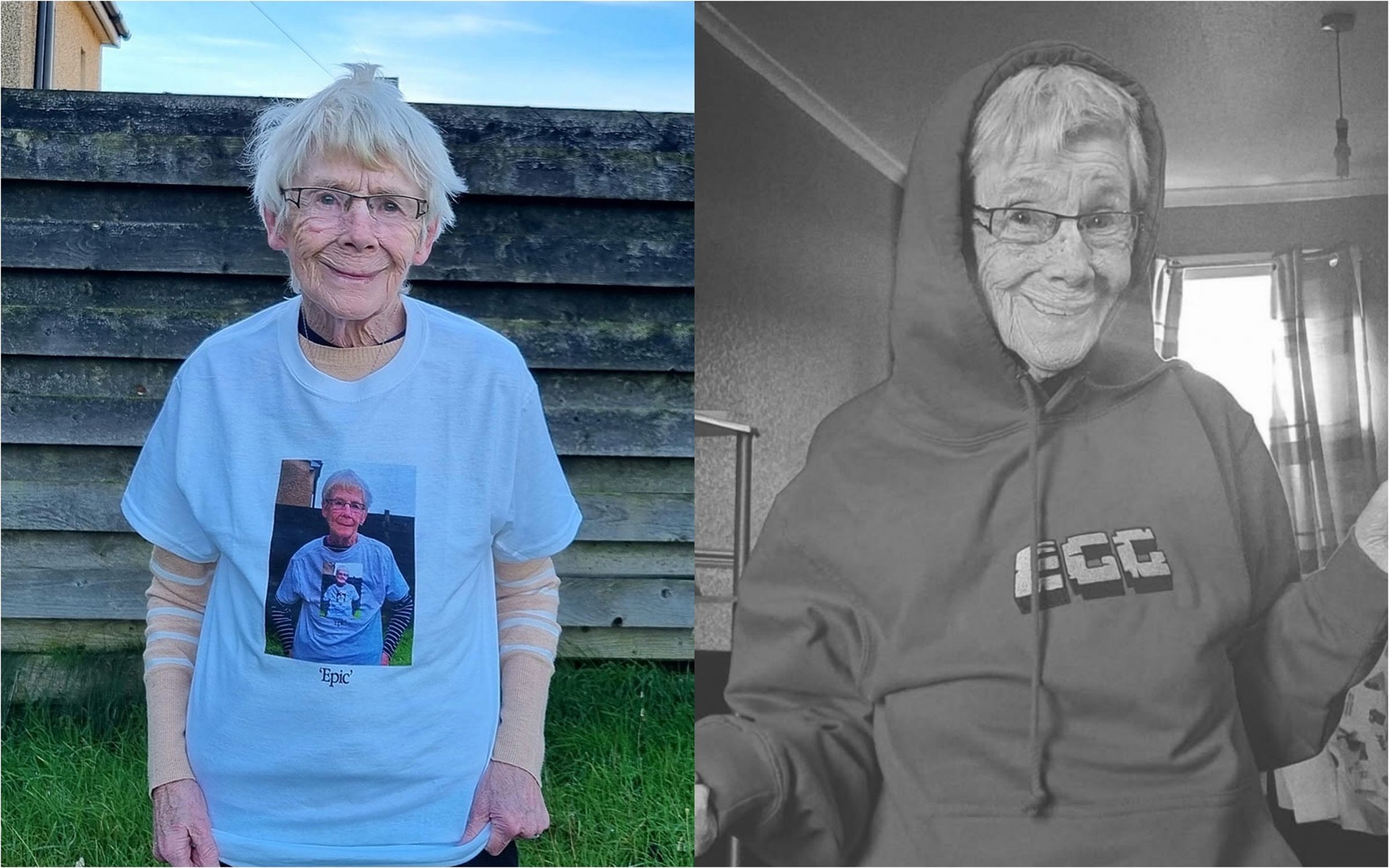 在網路享有高人氣的78歲電玩阿嬤傳出已在21日辭世。(翻攝自Instagram @epicgamergrandma)