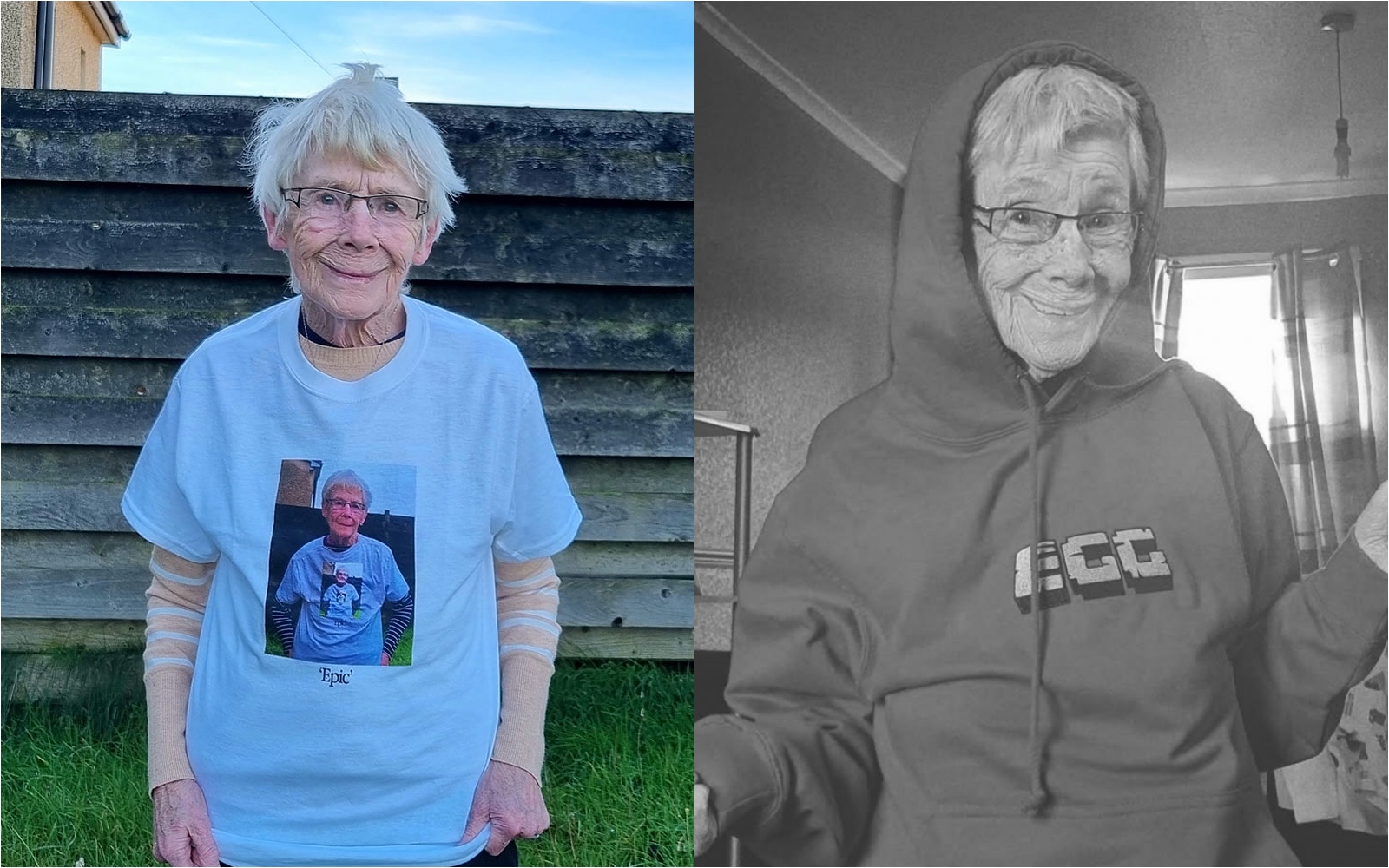 在網路享有高人氣的78歲電玩阿嬤傳出已在21日辭世。（翻攝自Instagram @epicgamergrandma）