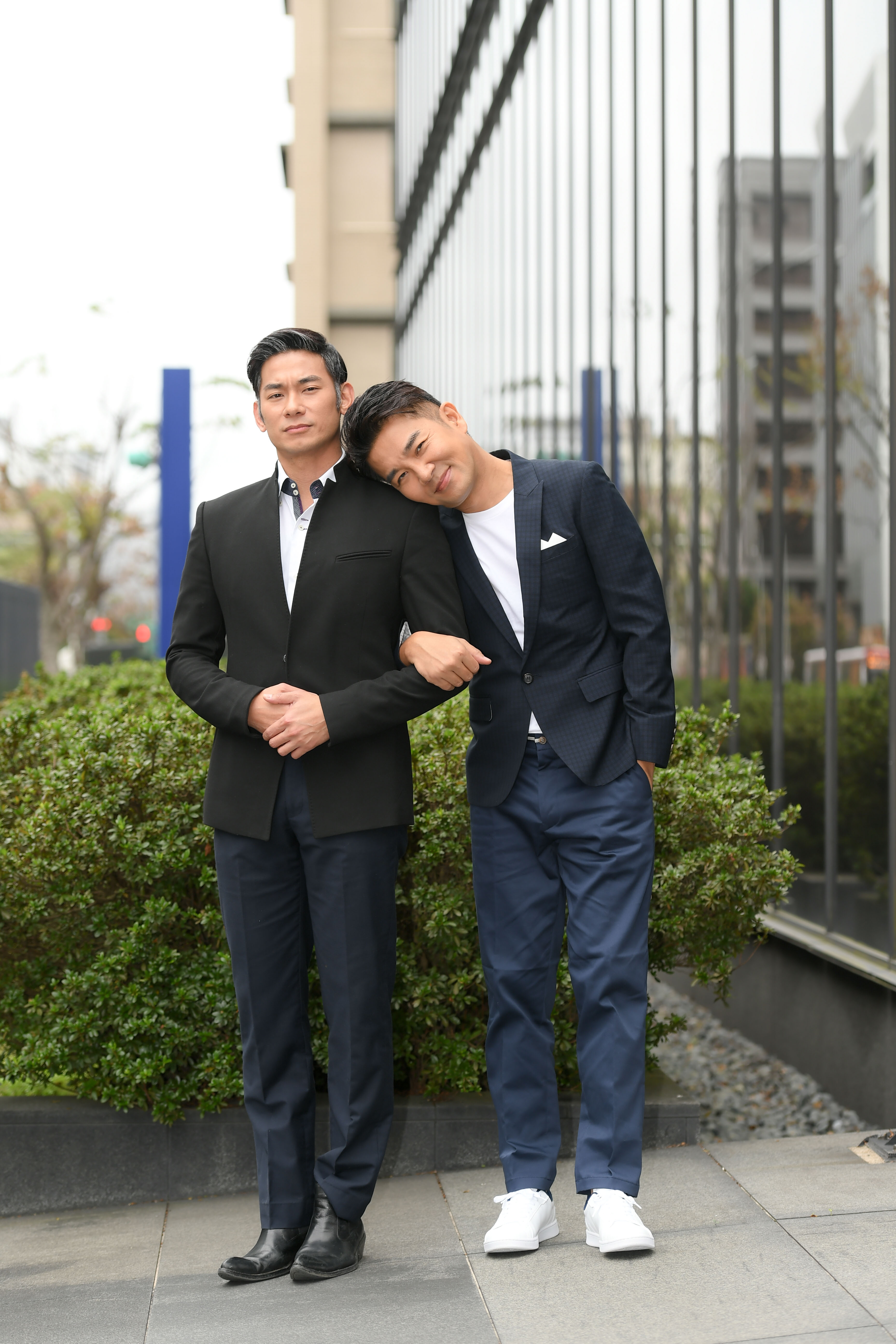 謝承均和亮哲曾在BL劇中配對。(三立提供)