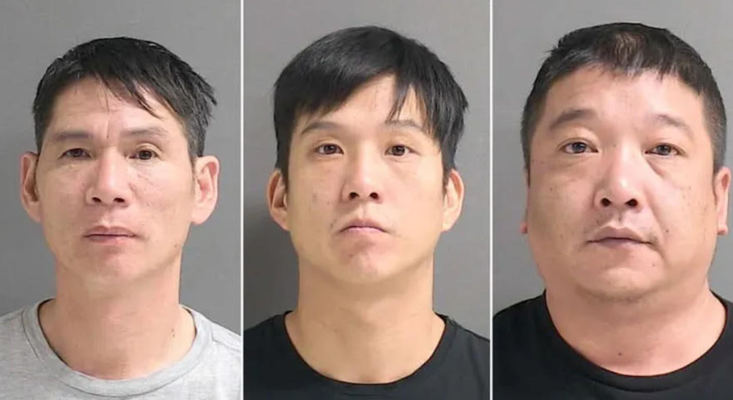 3名嫌犯被警方逮捕落網，已交保釋金獲釋。（翻攝Port Orange Police Department）