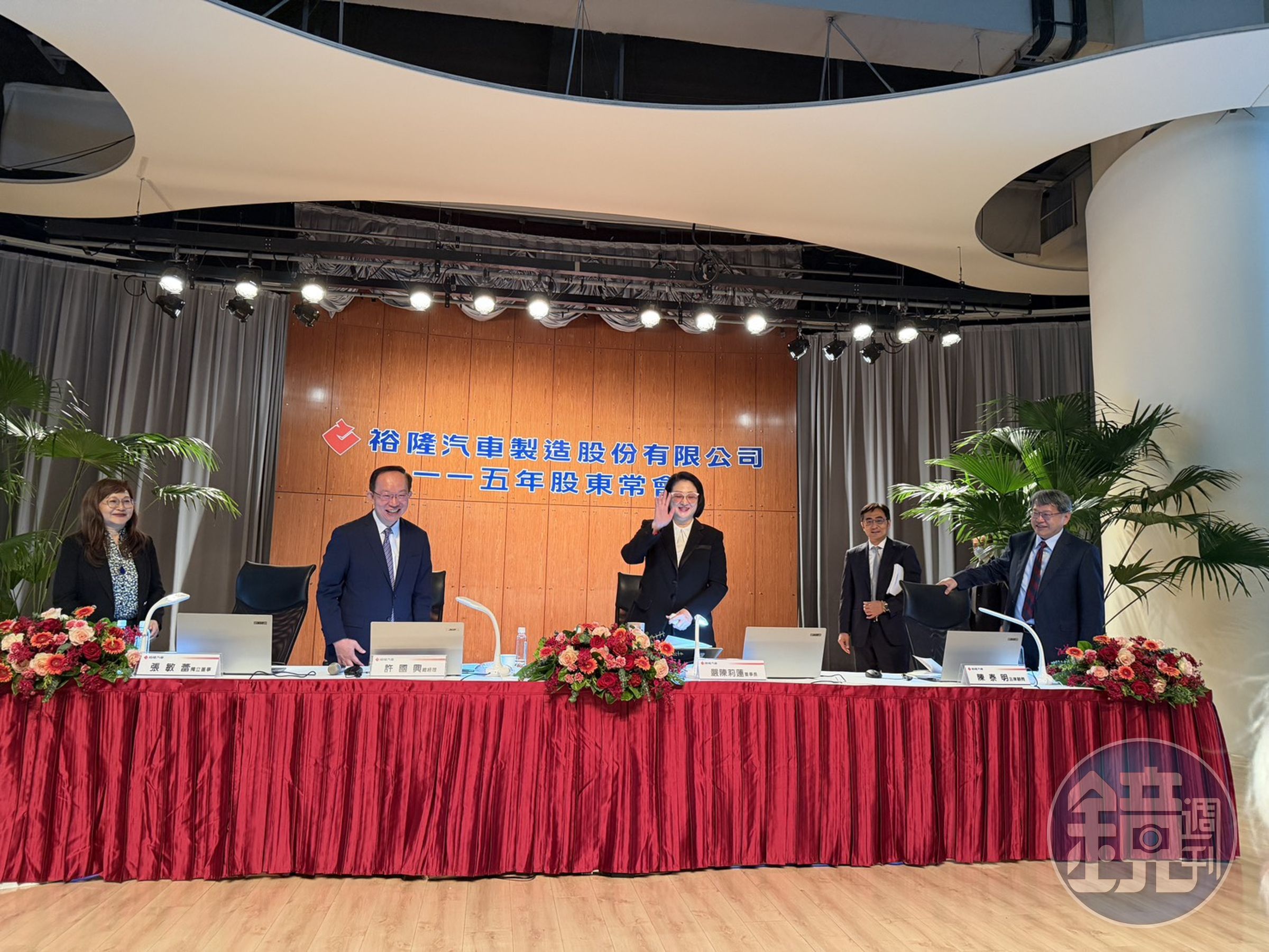 嚴陳莉蓮在股東會中強調,已成功取得三菱紐澳市場電動車出口訂單,讓裕隆跨足國際市場。