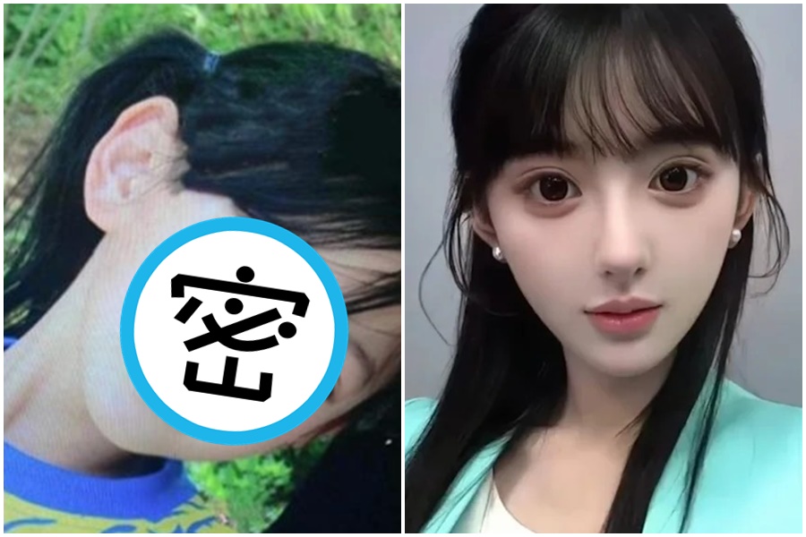 考生胡馨怡曾因長相太過甜美，考試時被5度要求卸妝，引發網友高度討論。（翻攝抖音）