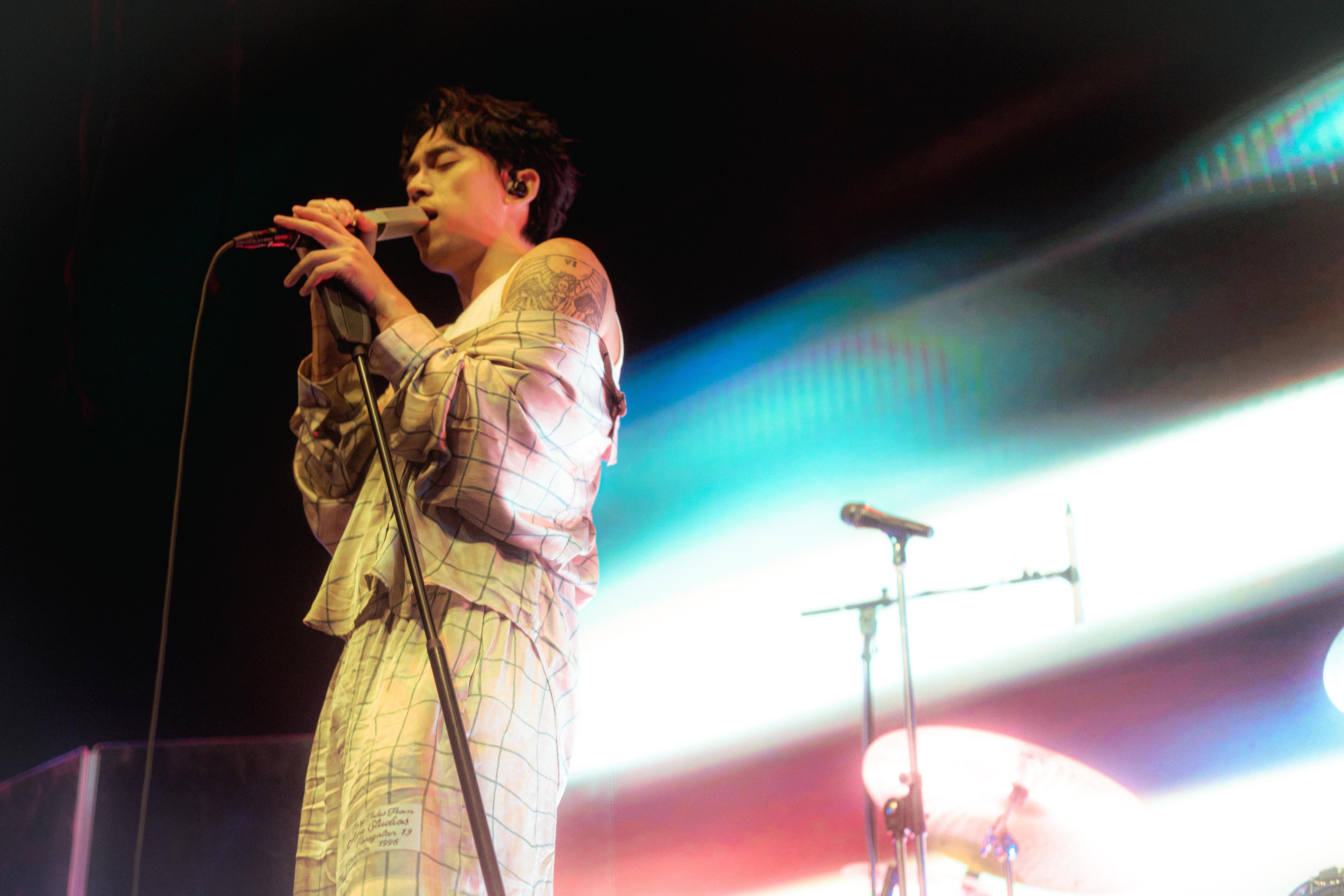 HUSH首次在泰國開唱，心情超級緊張，還好觀眾反應很熱情。（lido提供）