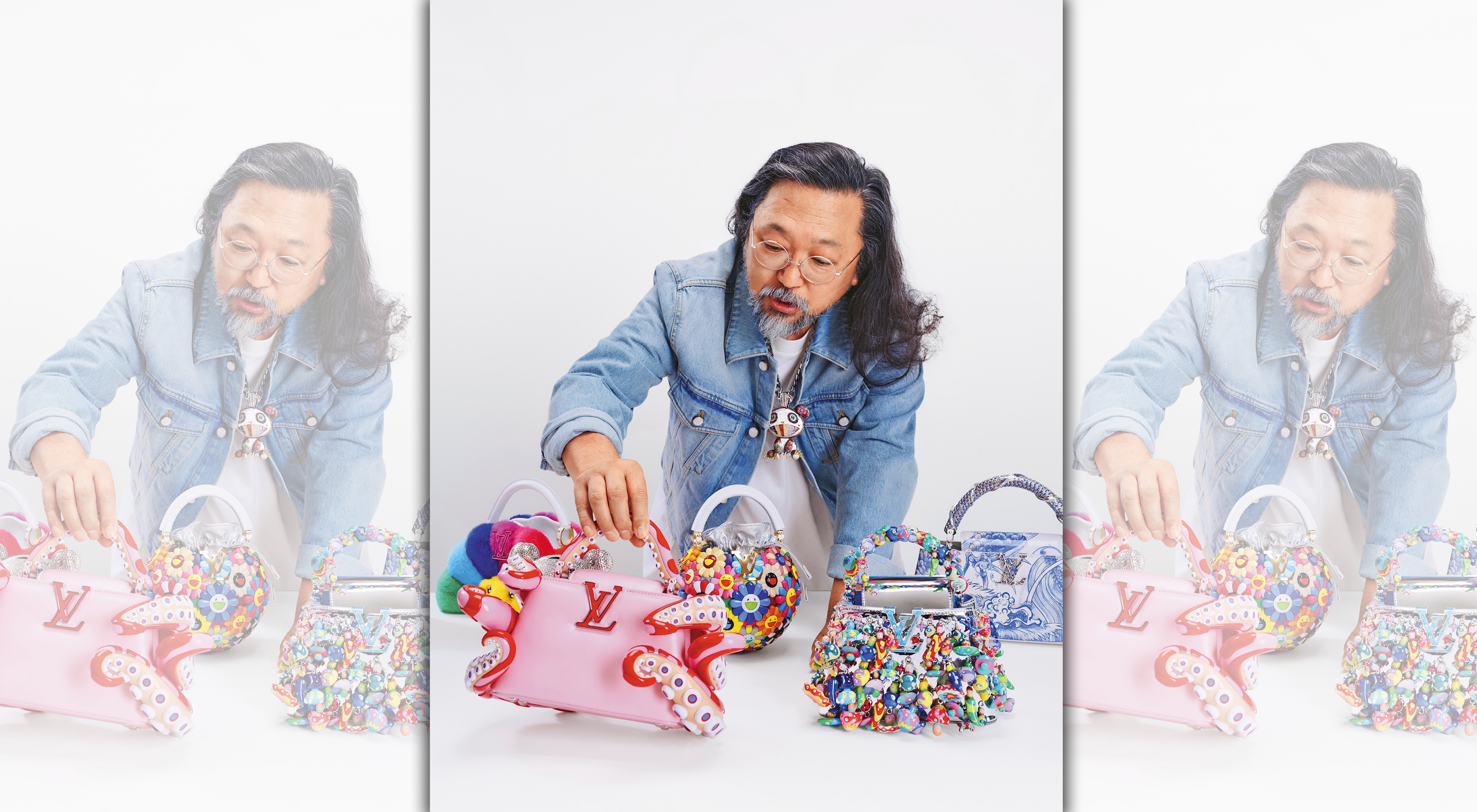 日本藝術家村上隆再度聯手Louis Vuitton，獻上腦洞大開的Artycapucines VII系列。（Louis Vuitton提供）