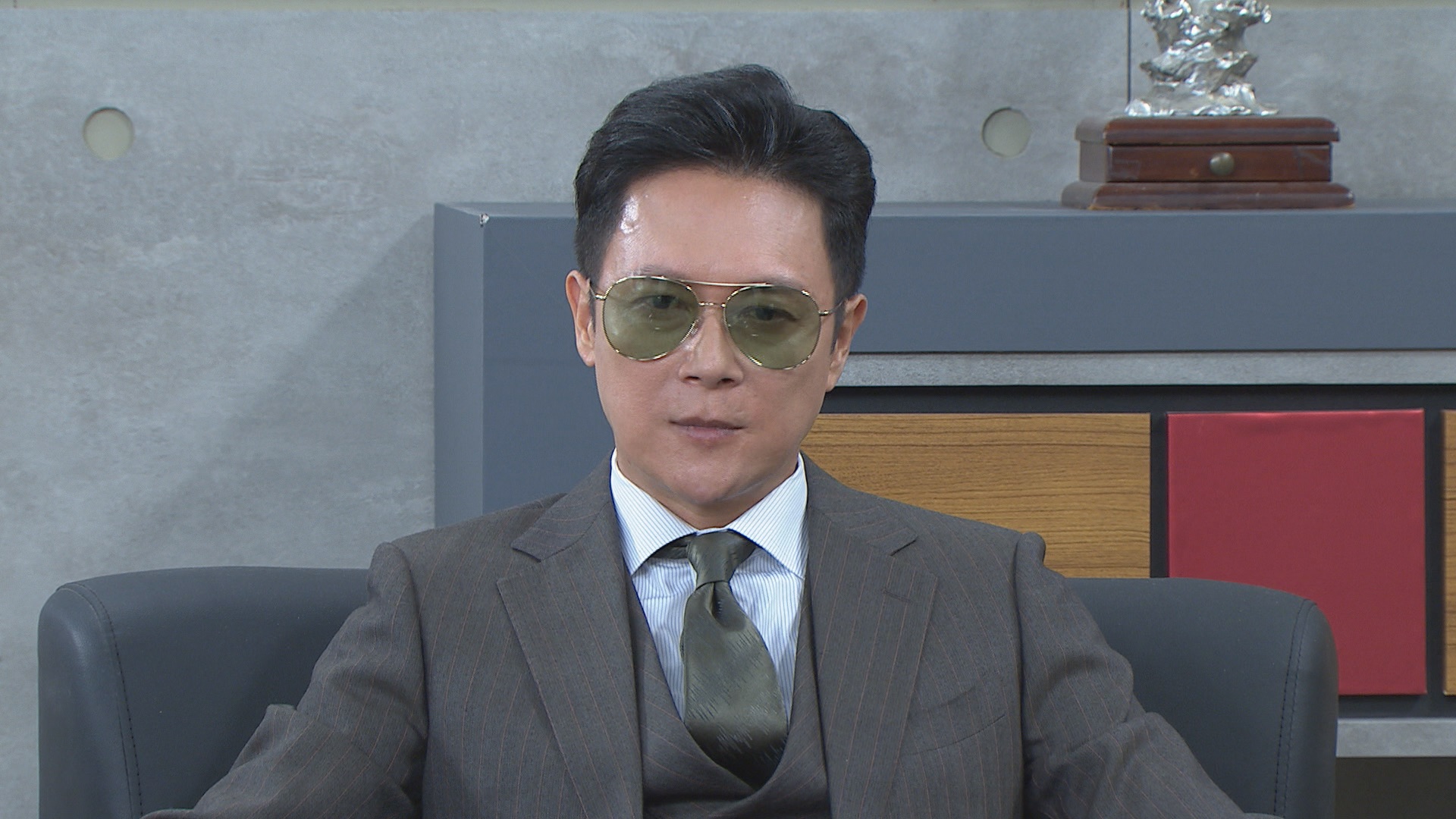 王燦視網膜剝離手術治癒後歸隊。（民視提供）