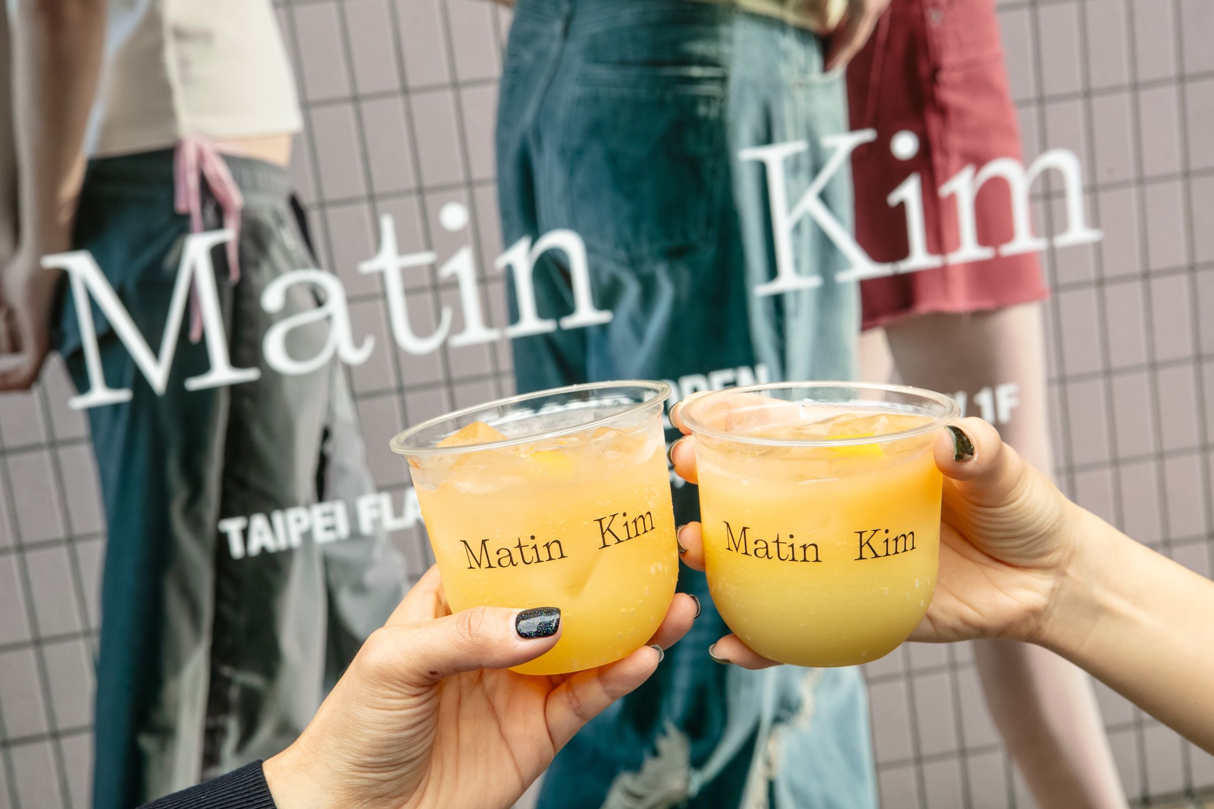 Matin Kim與Fake Sober打造的聯名限定調酒，僅販售四天。（Matin Kim提供）