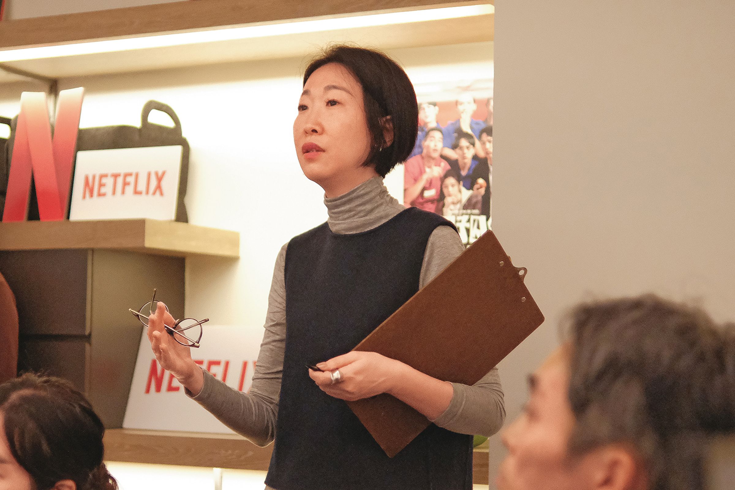 製作人黃郁茹製作期間奔走做田調、談版權,期望未來能延續《接招吧!製作人》音樂結合故事的創作模式。(壹壹影業提供)