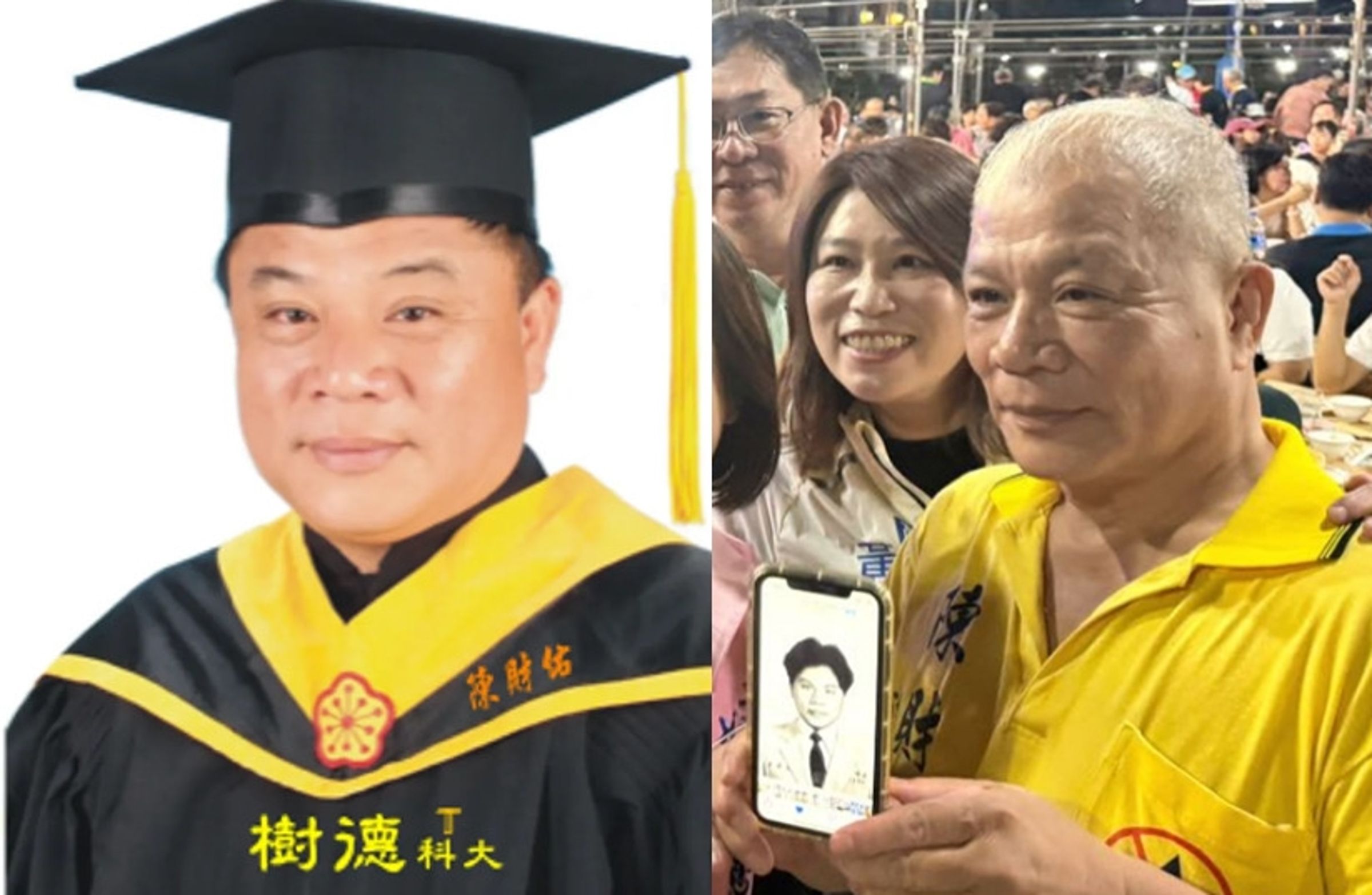 正修科技大學傑出校友陳財佑也拿到樹德科大建築與古蹟維修碩士學位。(翻攝自陳財佑治漏技研官網、柯志恩臉書)